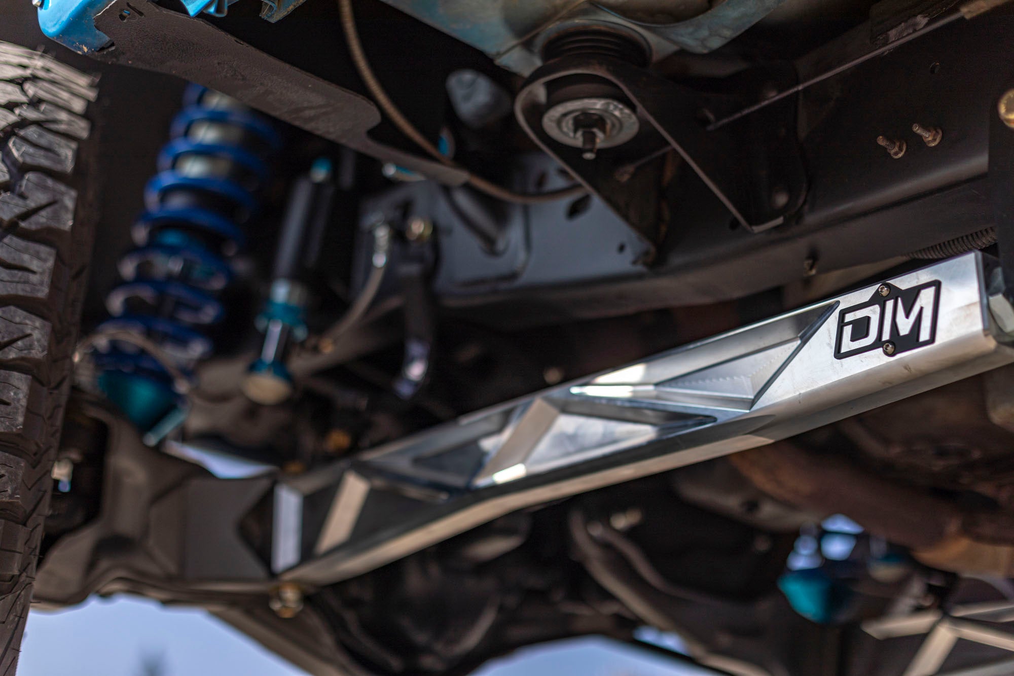 80-96 Bronco BILLET Stock Width 2.5" Shock Front & Rear Package (Long Travel)