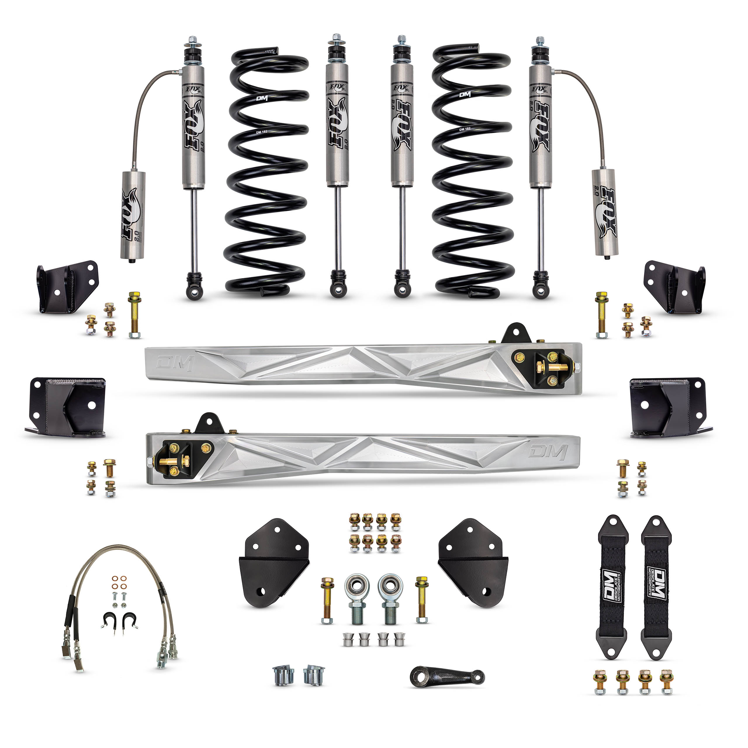 80-96 Bronco Performance Kit - 2" Lift (BOLT ON) Front Only