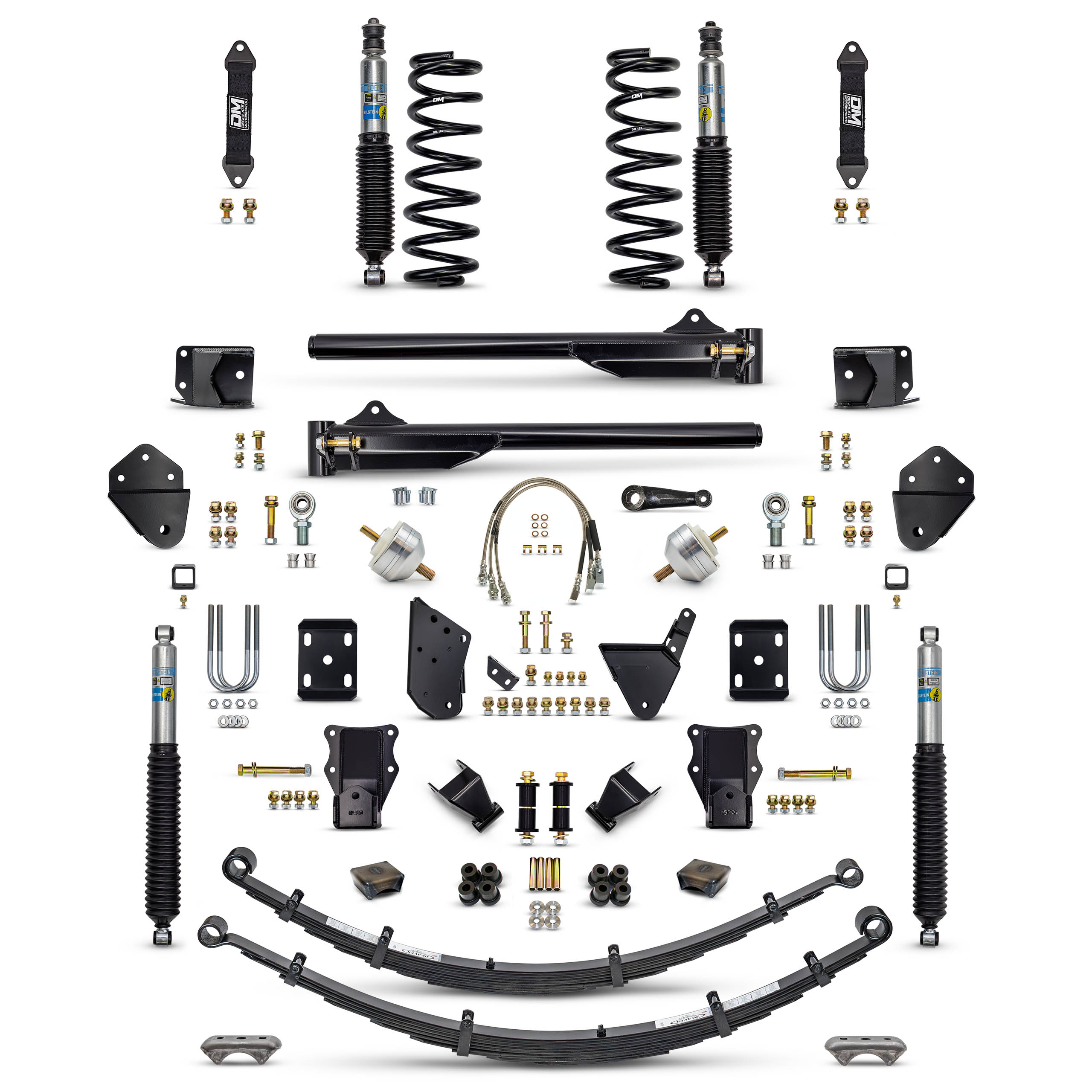 80-96 Bronco NBC 3.5" "BETTER" Combo (Front and Rear)