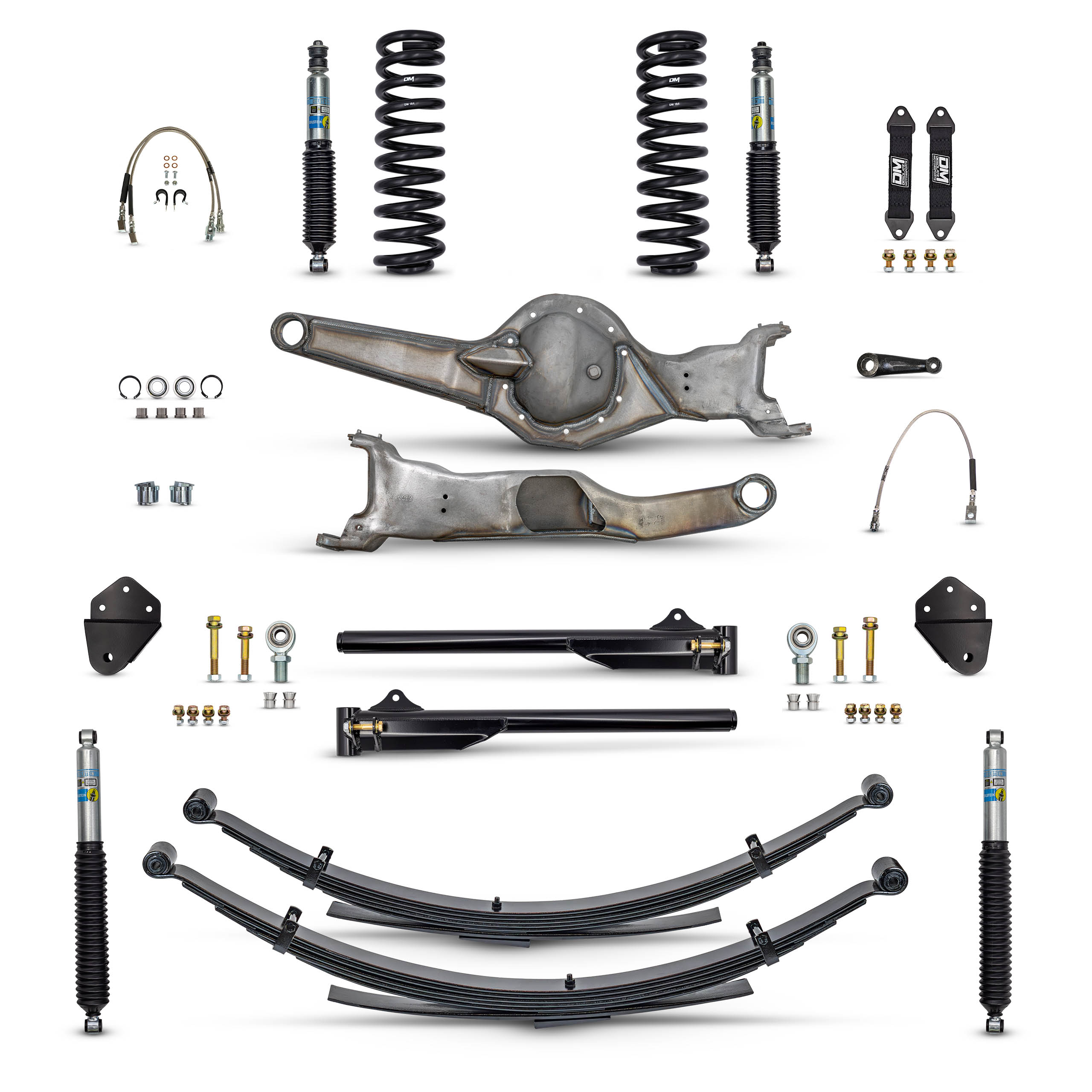 80-96 Bronco 4" "DAILY DRIVER" Combo (Front and Rear)