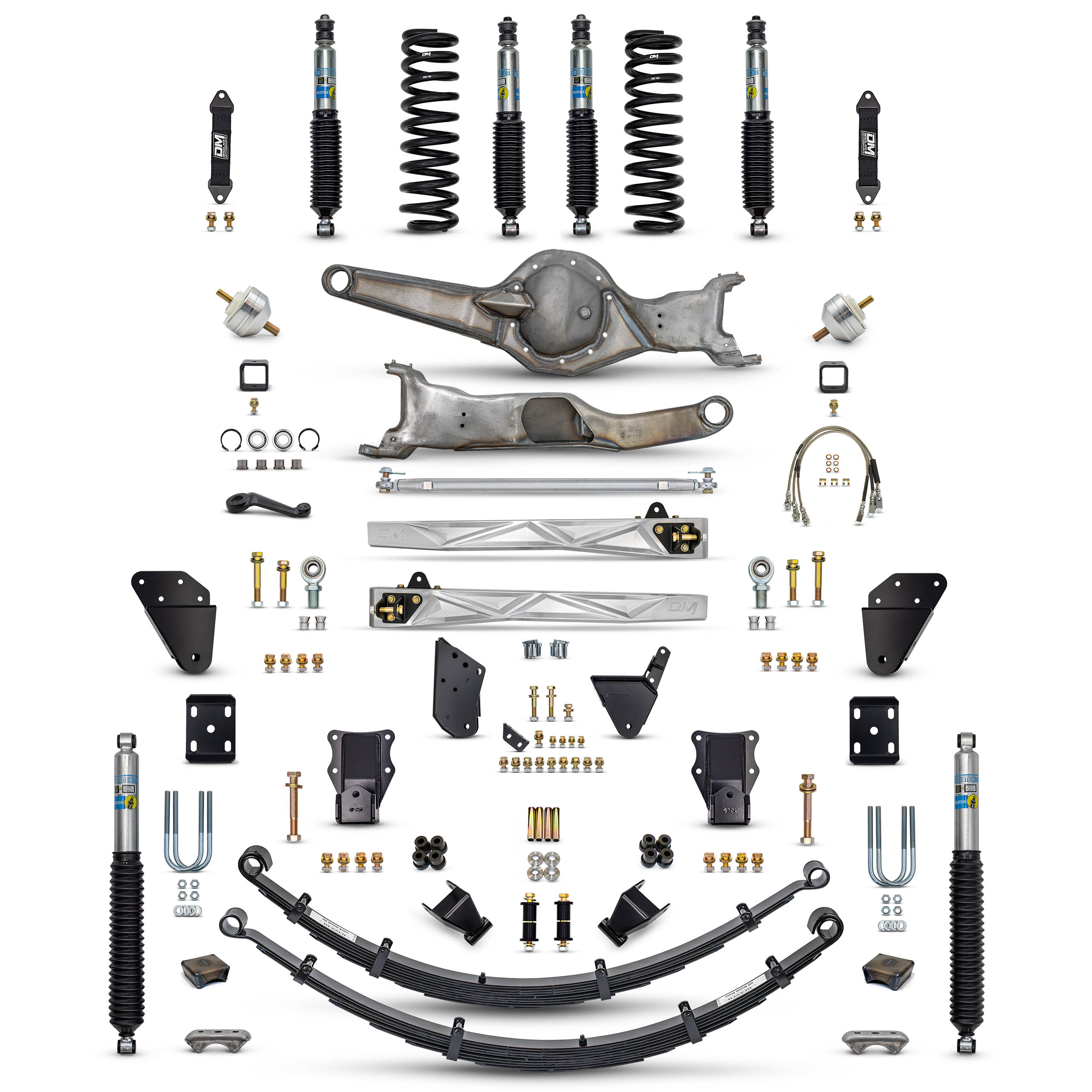 80-96 Bronco 6"  Lift Kit "BETTER" Combo