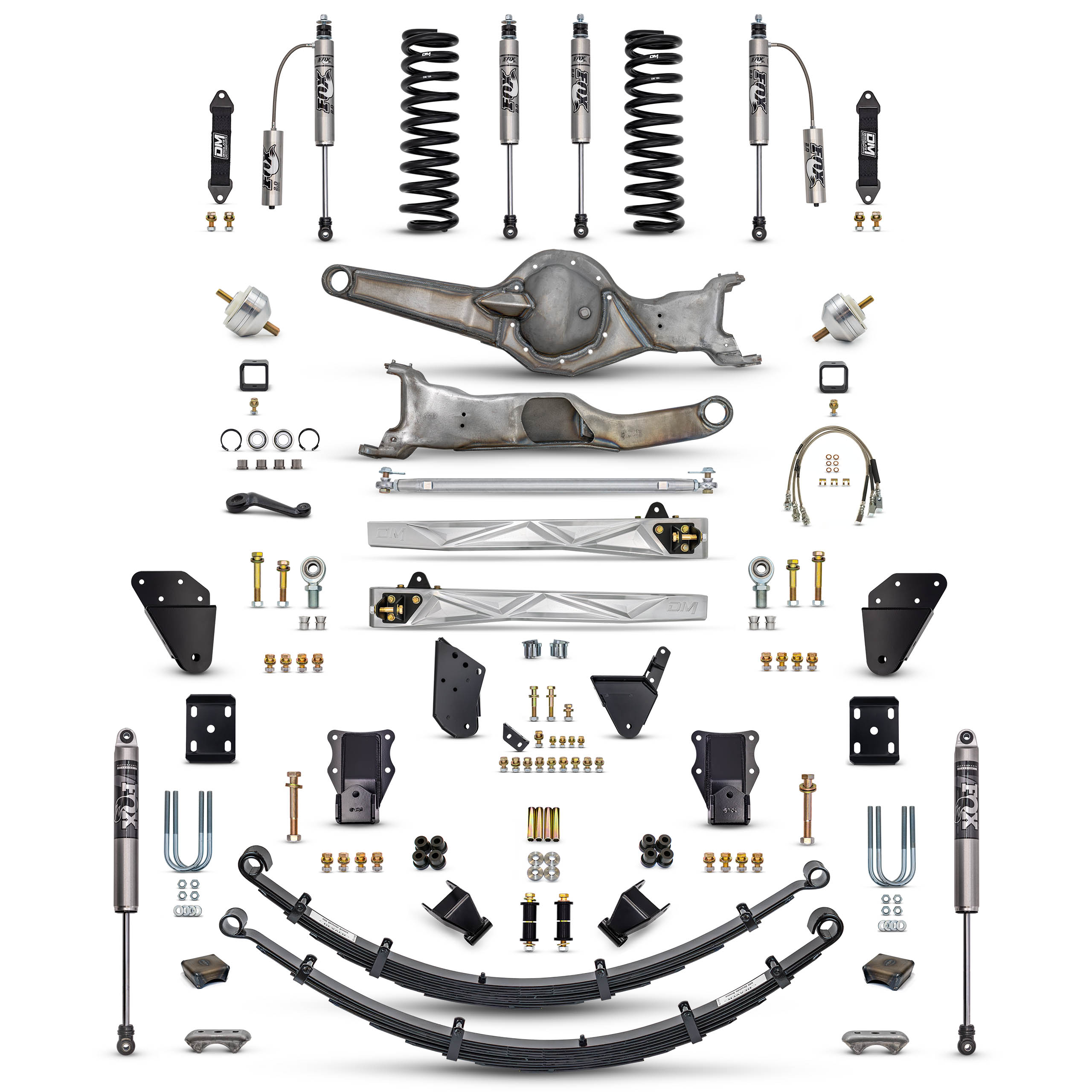80-96 Bronco 6"  Lift Kit "BETTER" Combo