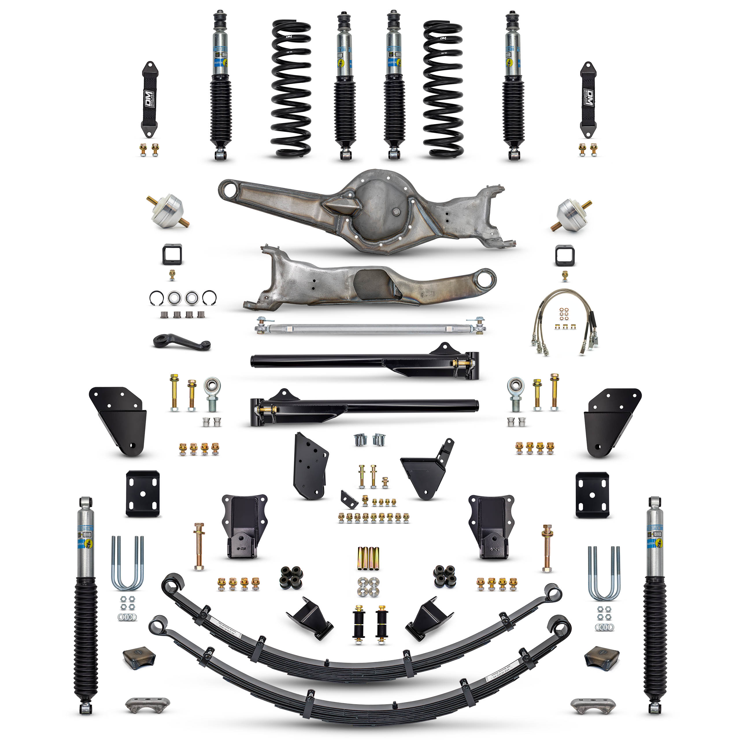 80-96 Bronco 6"  Lift Kit "BETTER" Combo