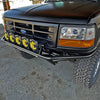 92-96 F150 Bolt-On Prerunner Bumper with Skid Plate
