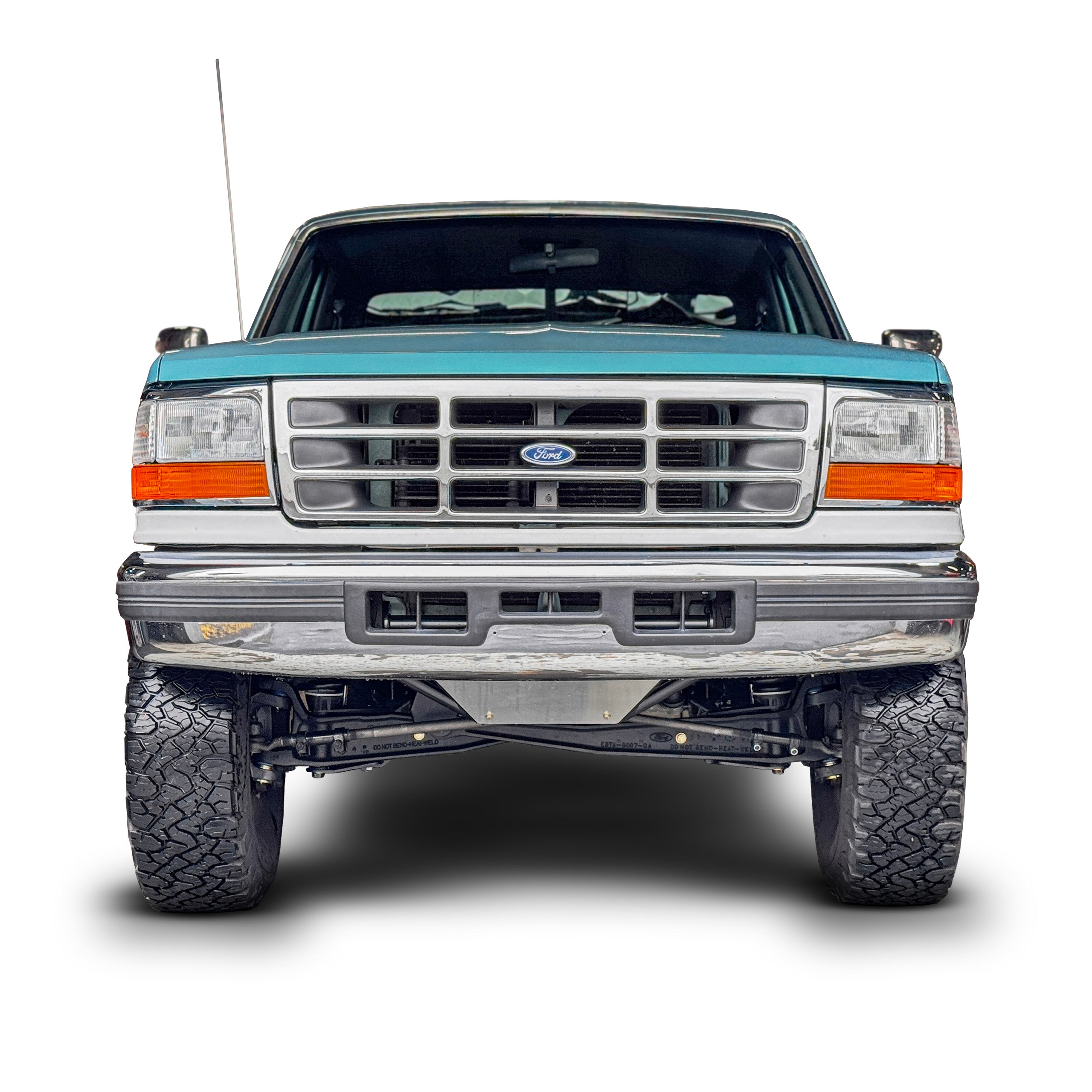 2WD Gas 92-97 F250 / 350 Bolt-On Front Skid Plate