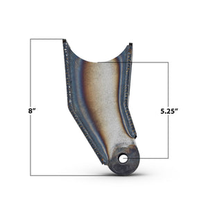 Weld-On Lower "Boomerang" Shock Mount for Rear Axle