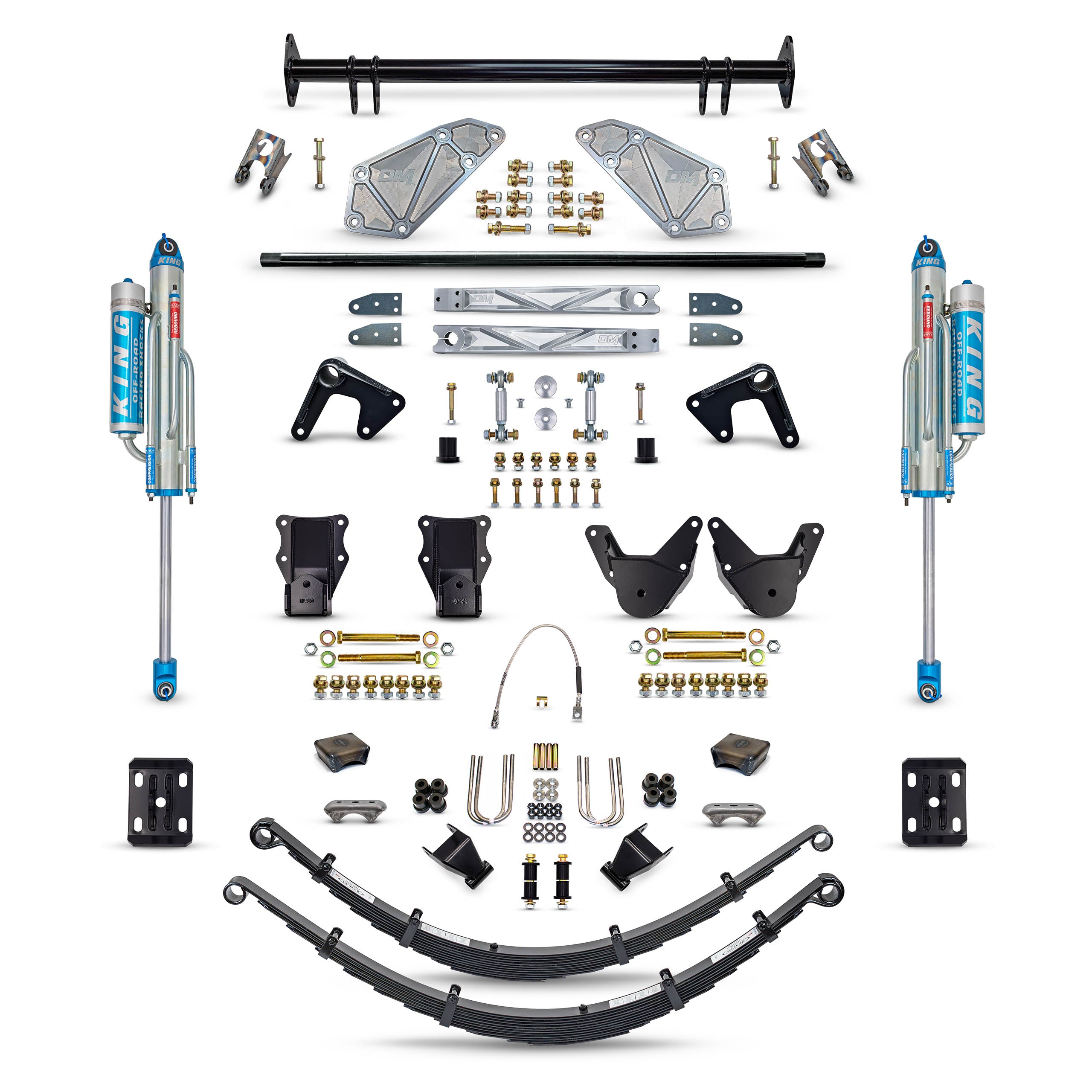 80-96 Bronco Complete Long Travel Rear Suspension Kit