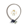 Front Extended Stainless Brake Lines