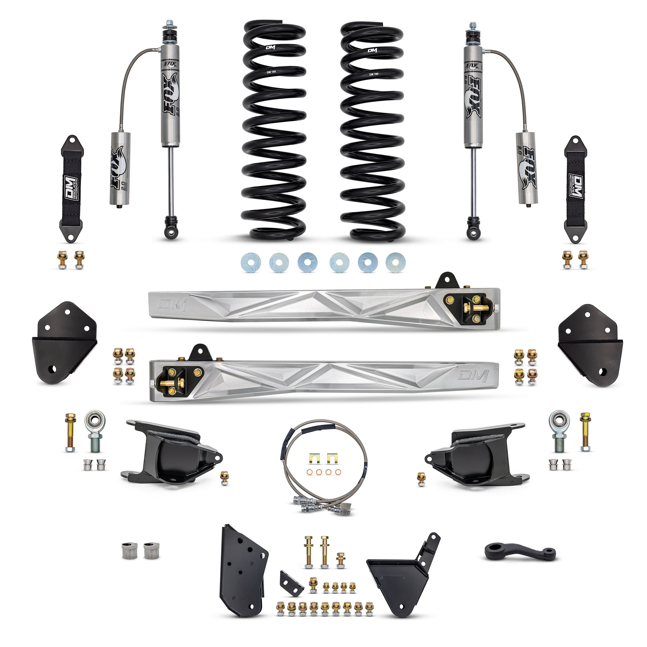 80-97 2WD F250 / F350 4" Lift (BOLT ON) Front Only