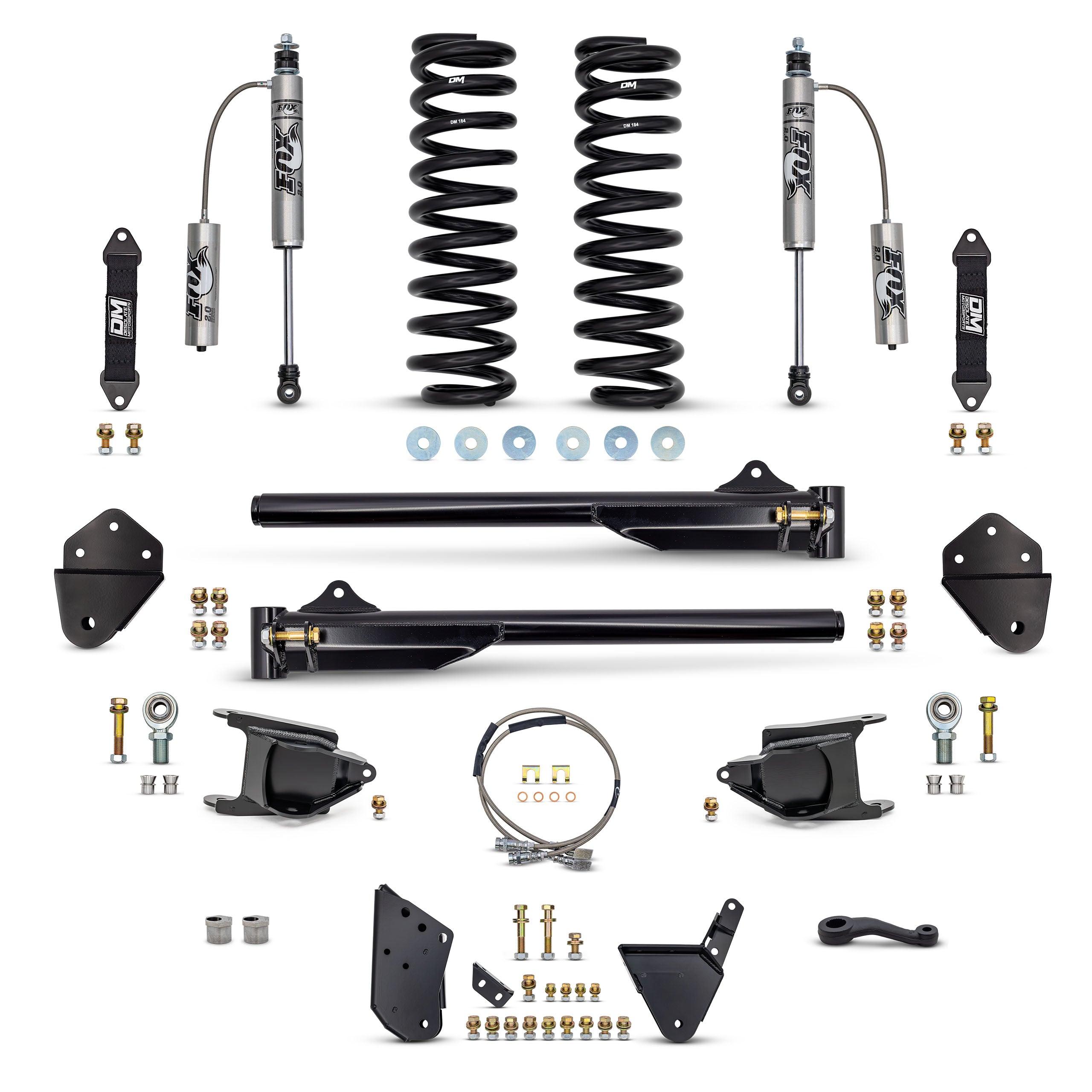 80-97 2WD F250 / F350 4" Lift (BOLT ON) Front Only