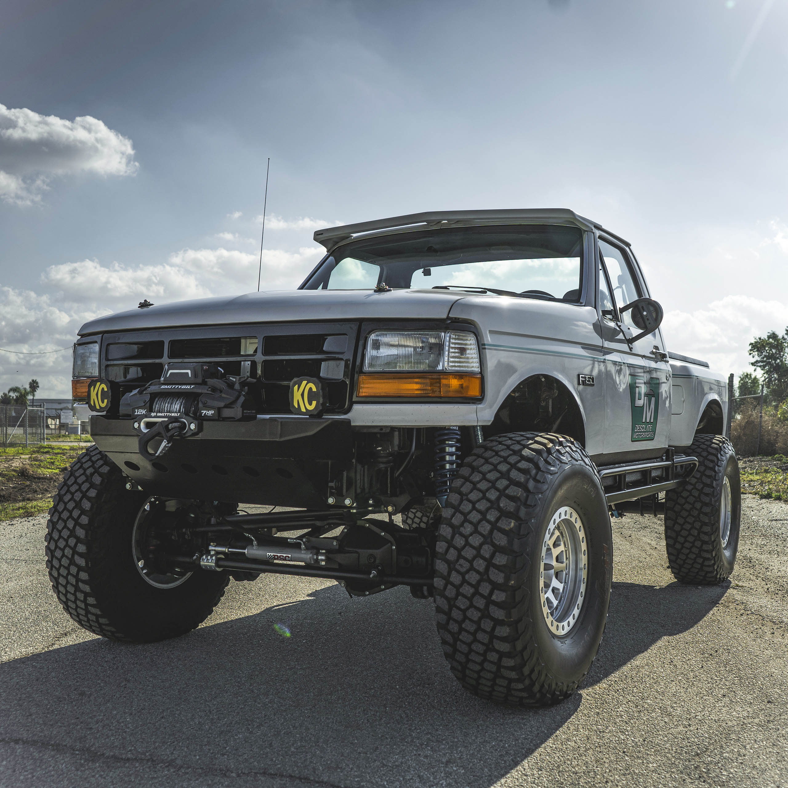 80-96 4WD F150 "Super Duty" Straight Axle Conversion Kit - Front Only