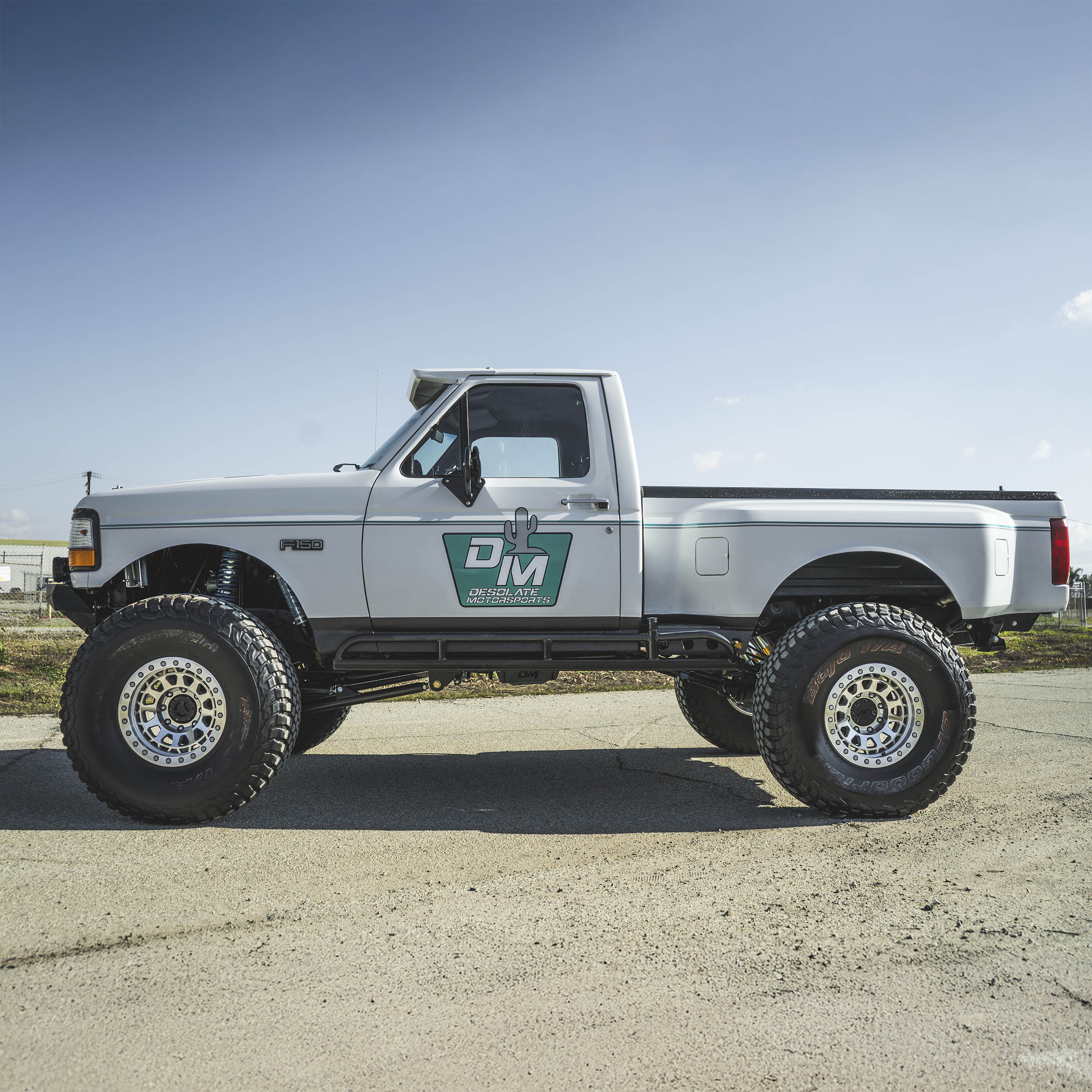 80-96 4WD F150 "Super Duty" Straight Axle Conversion Kit - Front Only