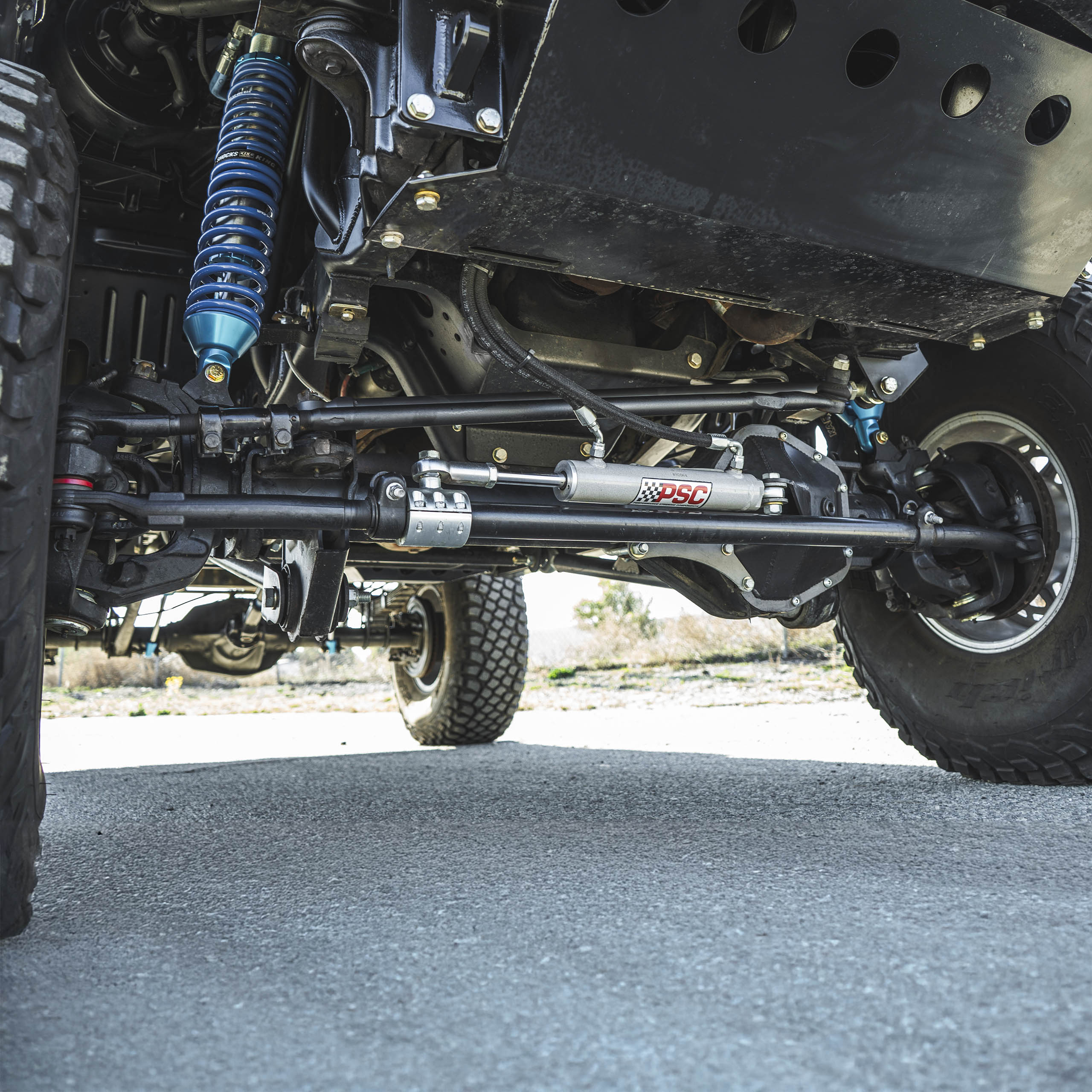 80-96 4WD F150 "Super Duty" Straight Axle Conversion Kit - Front Only
