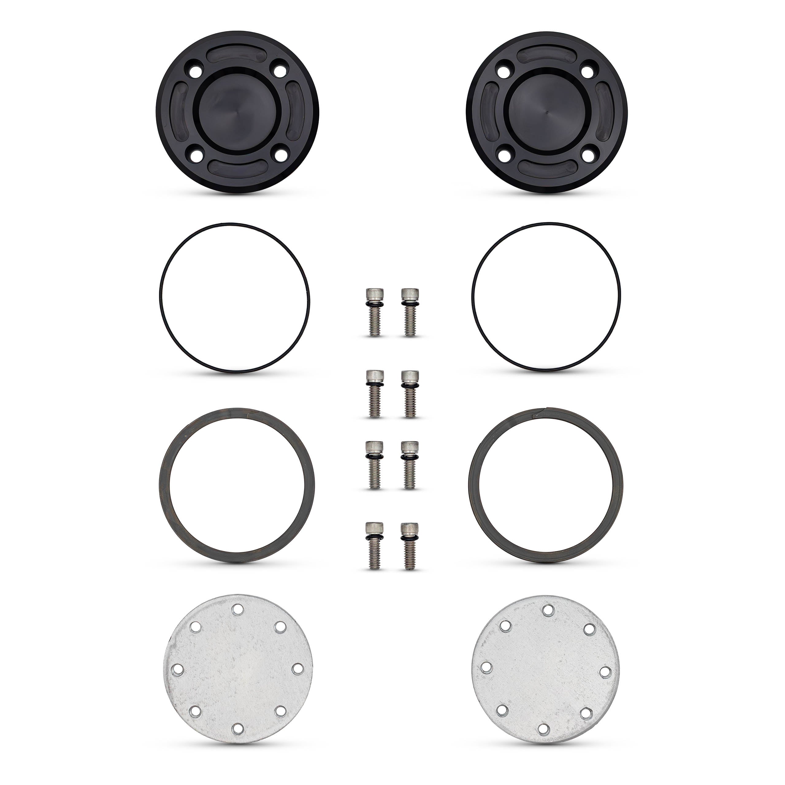 D44 Hub Caps for 2WD Conversion