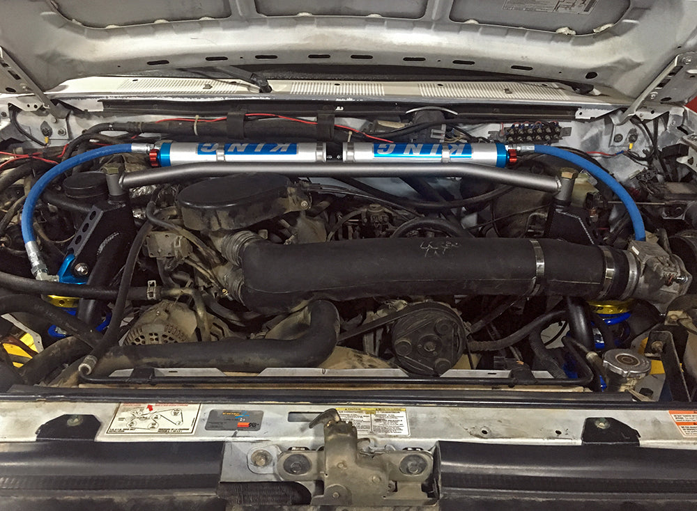80-96 Bronco / 4WD F150 Shock Hoops and Engine Crossover