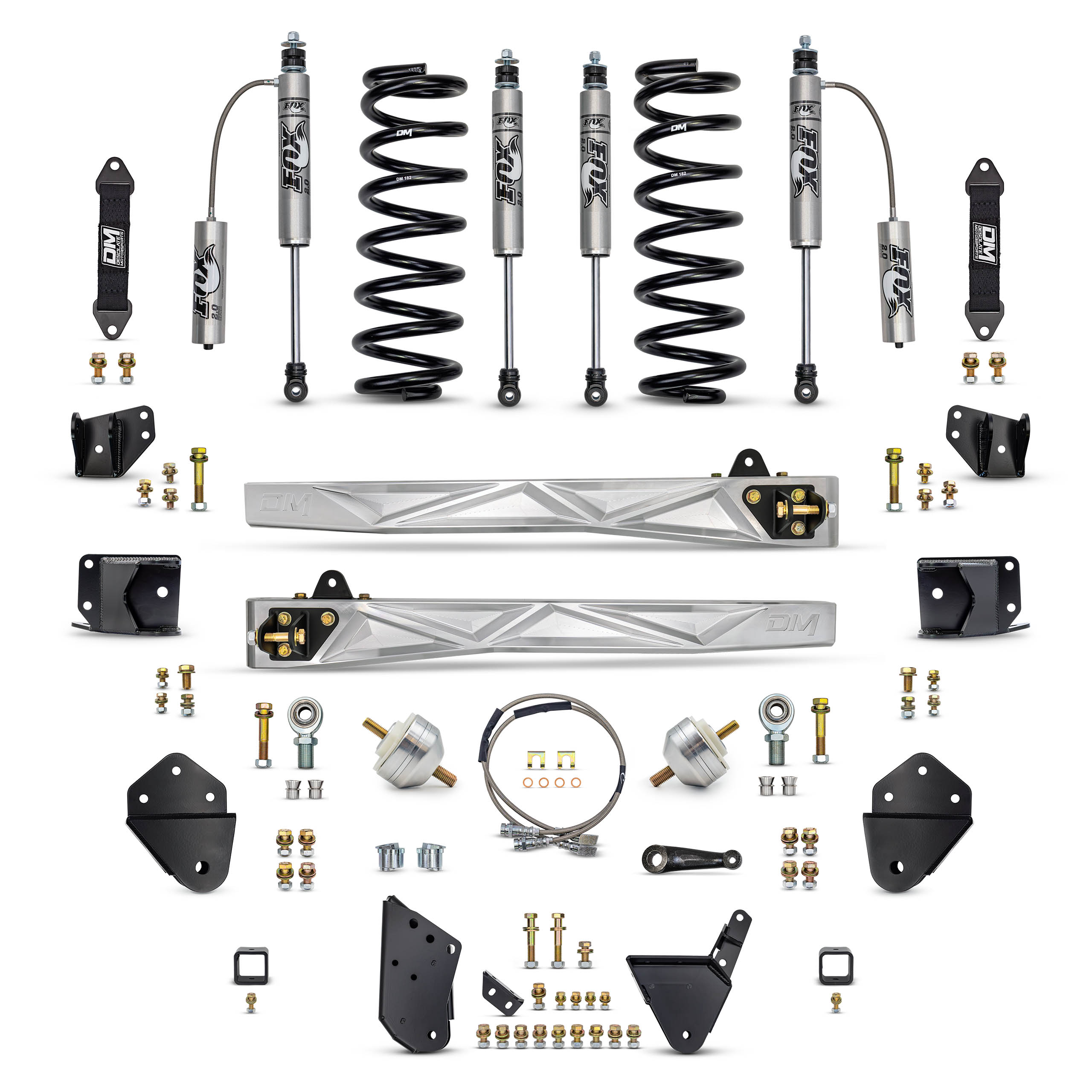 80-96 Bronco NBC Lift Kit - 3.5" Lift (BOLT ON) (Front Only)