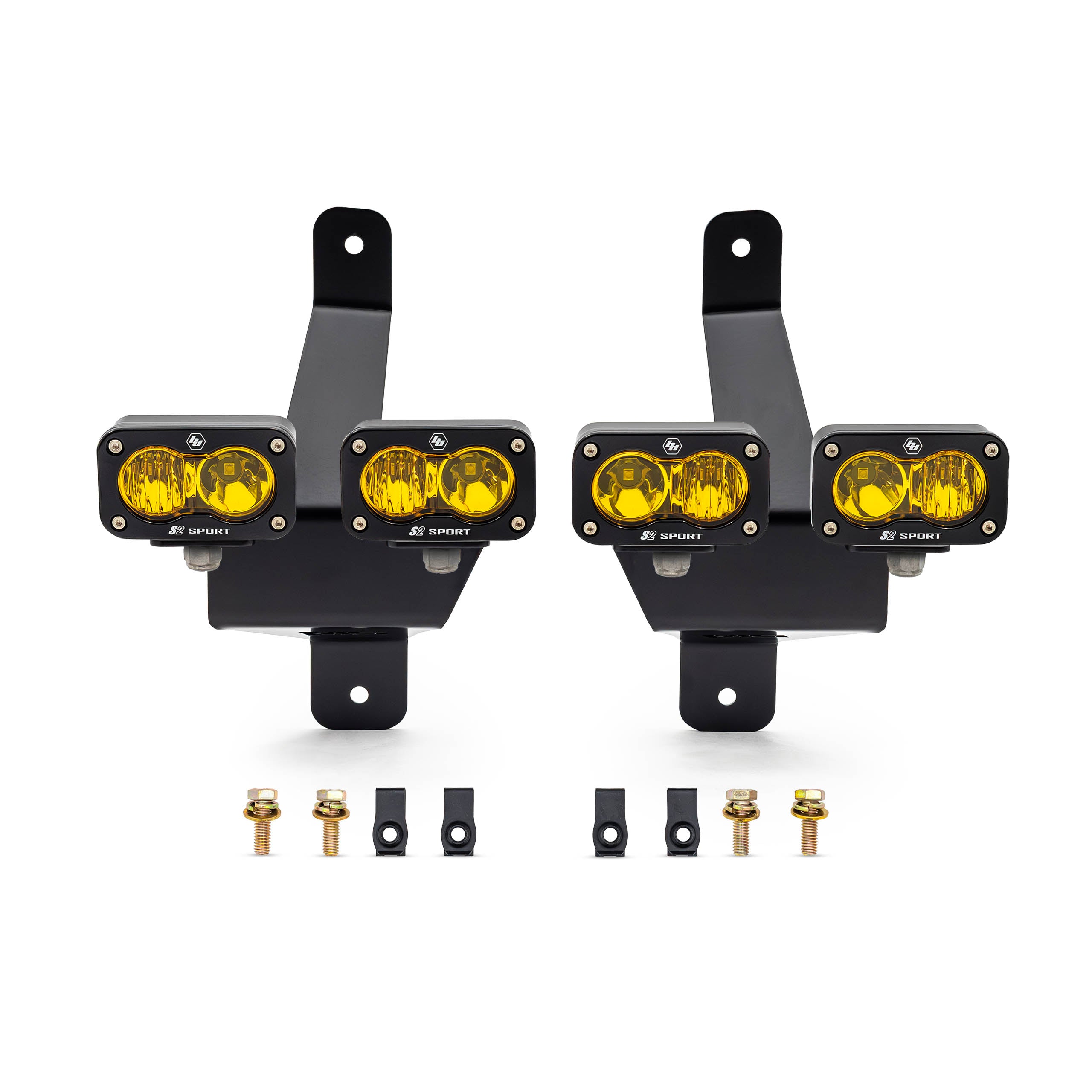 92-97 Stock Bumper Baja Designs S2 Light Bracket