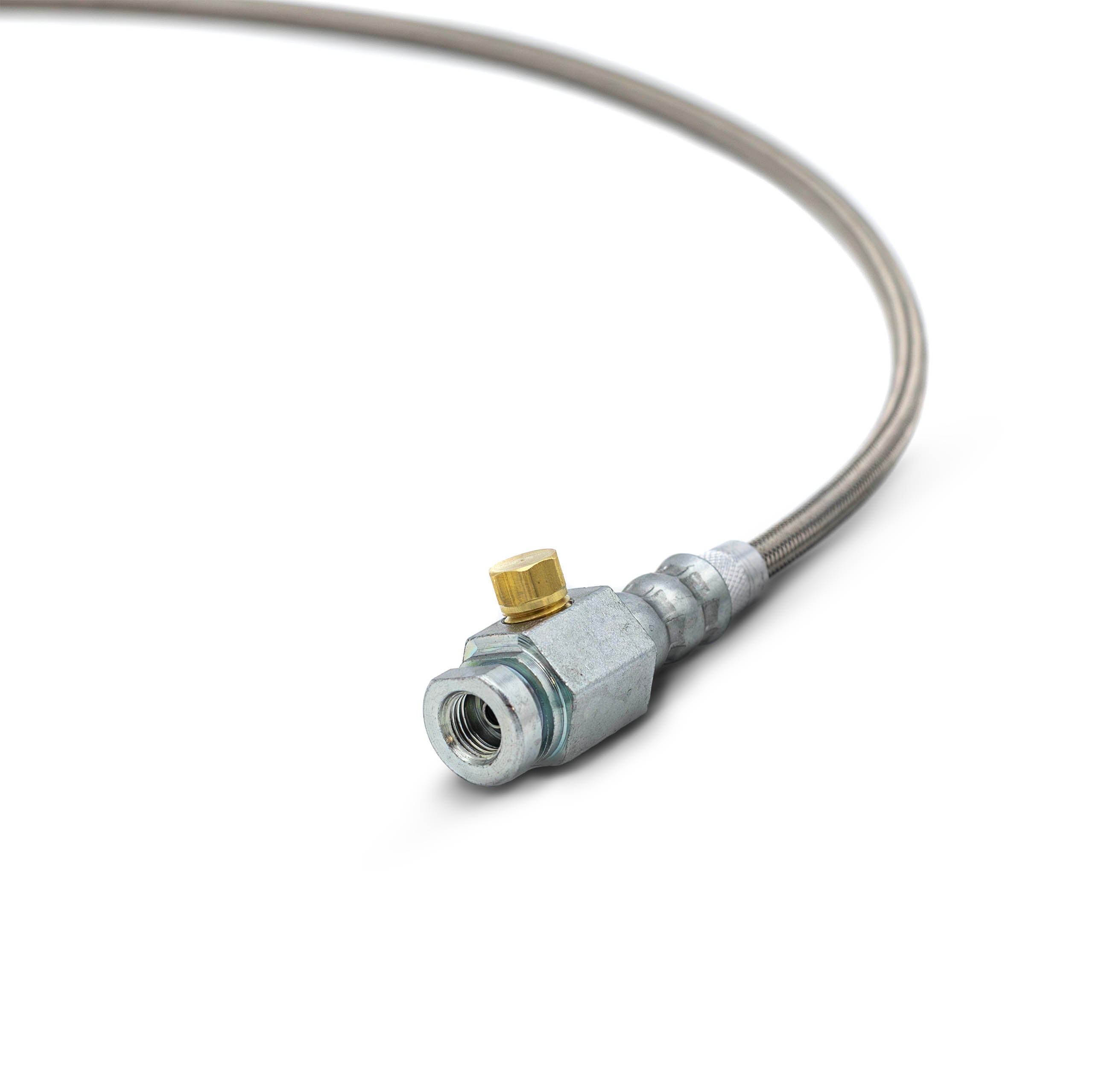 Front Extended Stainless Brake Lines for Straight Axle Conversion or Extended Width Beams