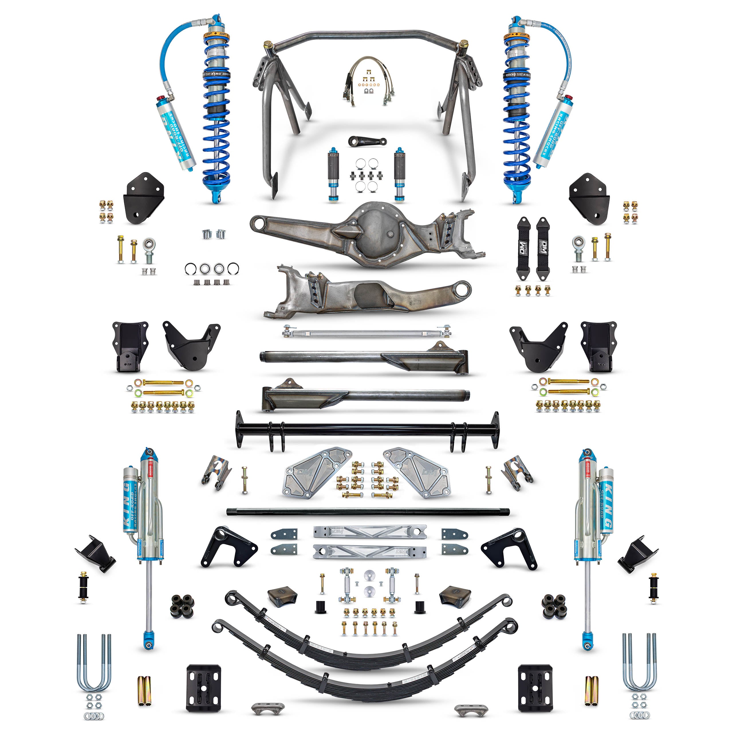 80-96 Bronco Stock Width 3.0" Shock Front & Rear Package (Long Travel)