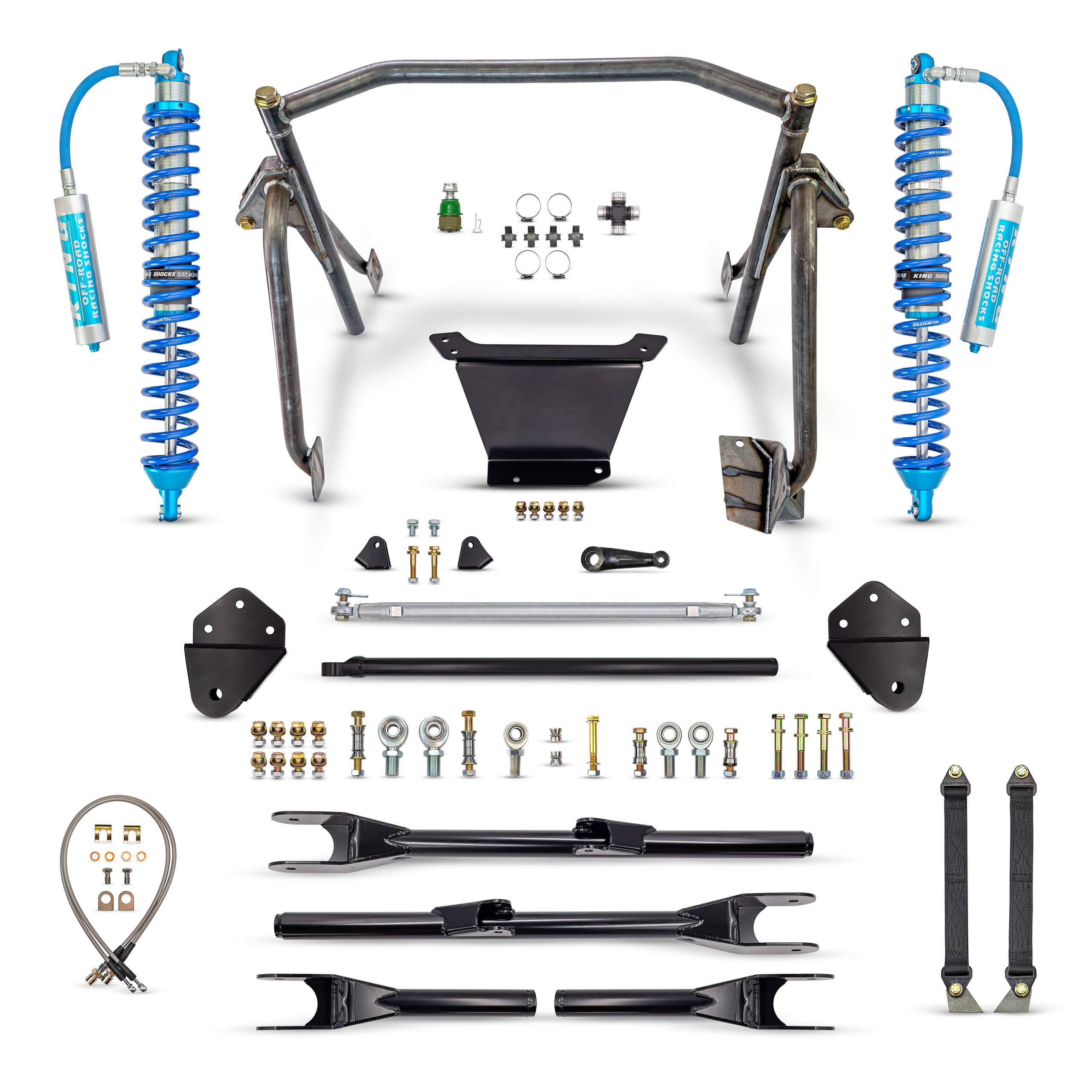 80-96 4WD F150 "Super Duty" Straight Axle Conversion Kit - Front Only