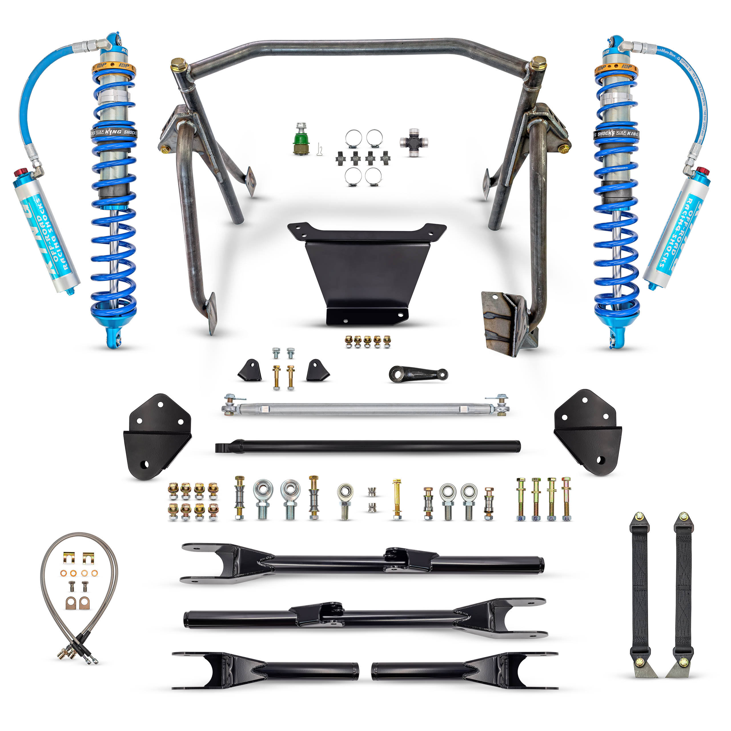 80-96 4WD F150 "Super Duty" Straight Axle Conversion Kit - Front Only
