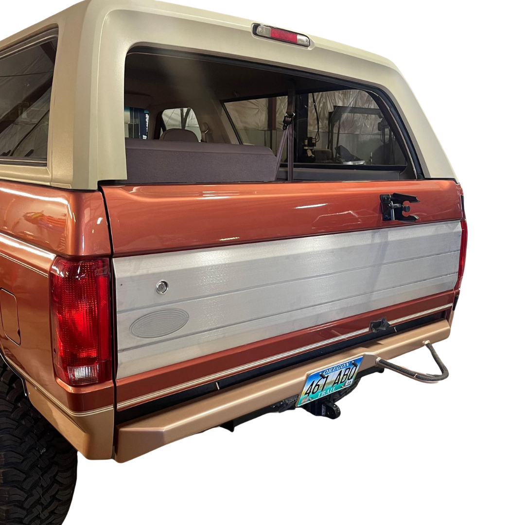 Tailgate Panel Bronco Oval with 2 Lines