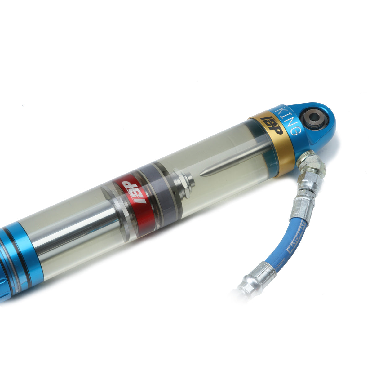 King Shocks 3.0 IBP (Internal Bypass) Performance Race Series 12” Coil Over with Remote Reservoir and Compression Adjusters for Bronco 80-96 Front