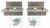 Door Handle Reinforcement Plate (1980-1997) F-Series & Bronco
