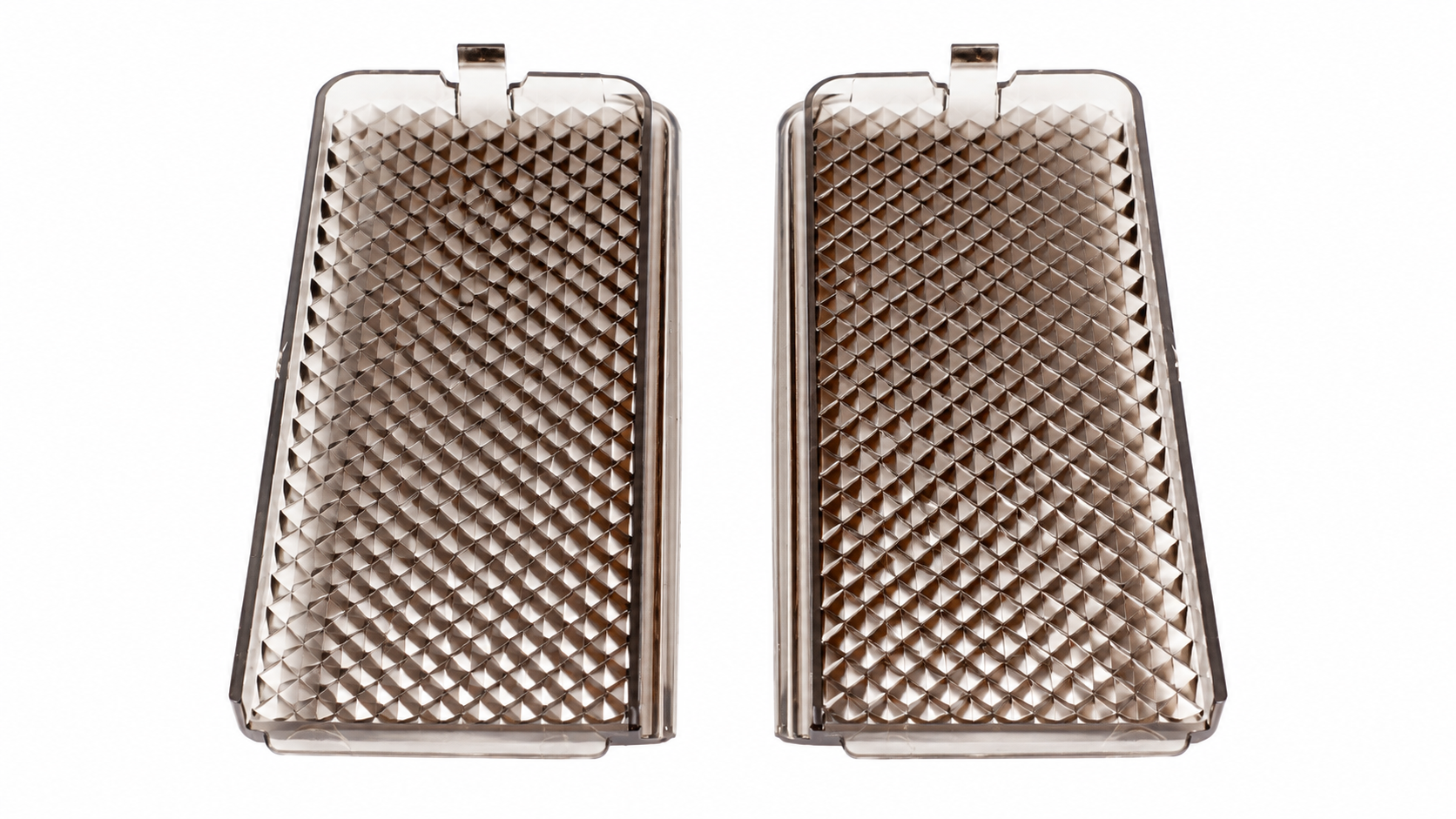 Complete Performance Door Lenses - Smoked - 1992-1997 Ford F-Series