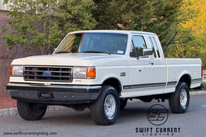 '87 - '88 Bricknose Ford F-150, F-250, F-350 Standard Cab, SuperCab & CrewCab Interior/Exterior LED Bulb Retrofit Kit