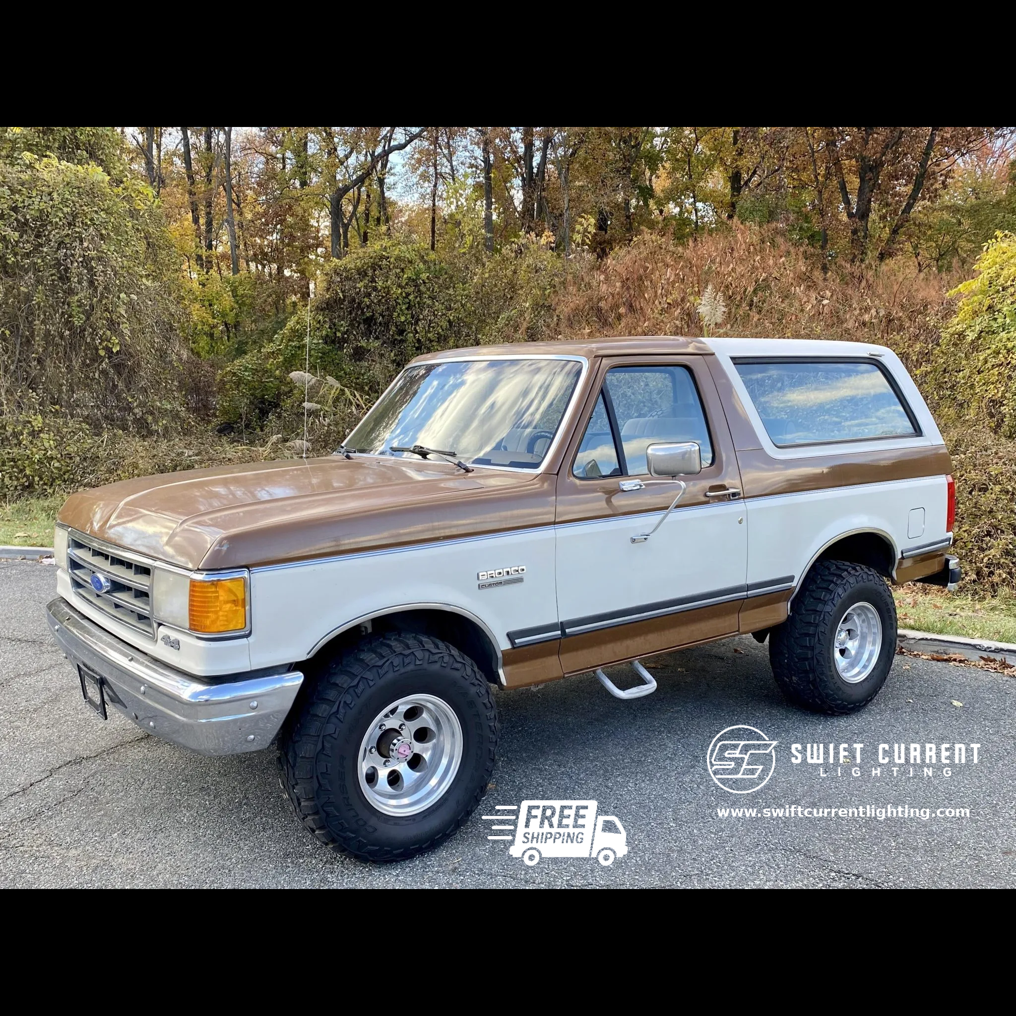 '89 - '91 Bricknose Ford Bronco Interior/Exterior LED Bulb Retrofit Kit