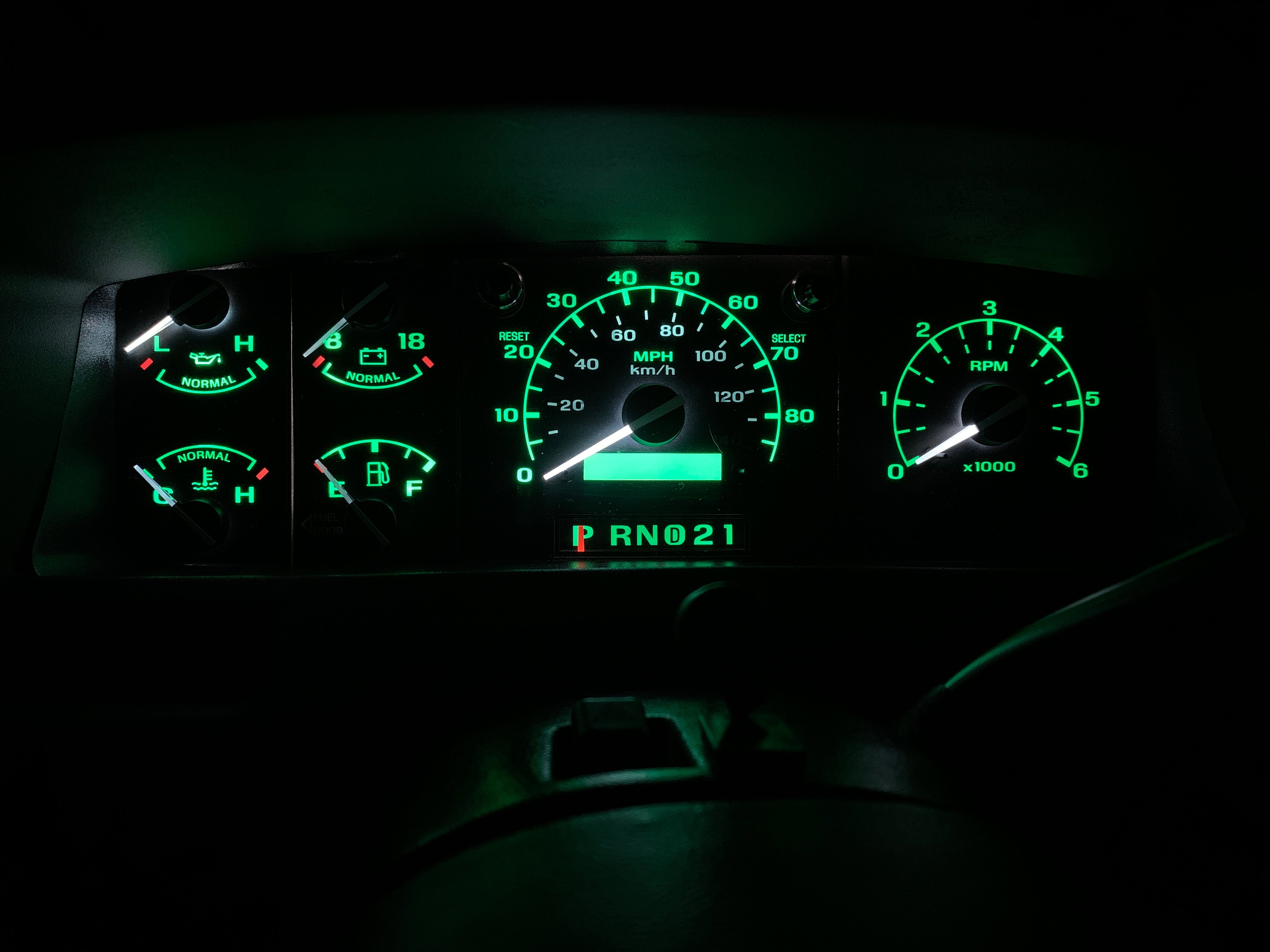 '94 - '97 OBS Ford F-250, F-350 Crew Cab Interior/Exterior LED Bulb Retrofit Kit