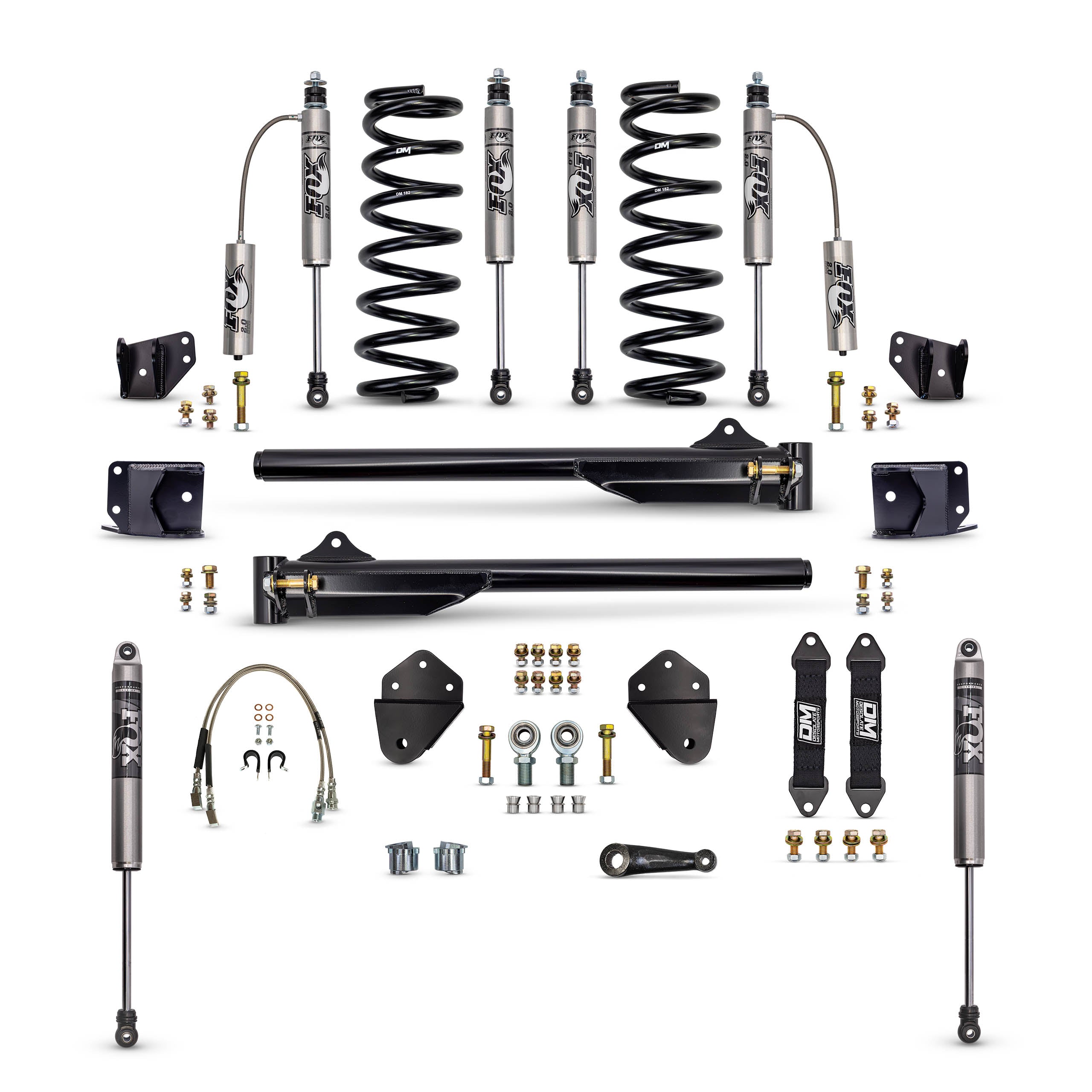 Desolate Motorsports Performance Kit - 2" Lift (BOLT ON) Combo (Front and Rear)