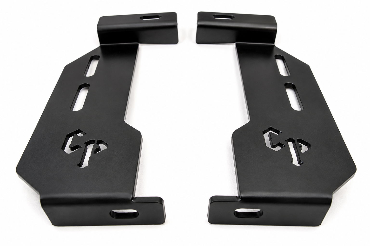 (1992-1997) F-Series & Bronco - OBS to 2020-2022 - Superduty Bumper Conversion Brackets, 1992-1997 Ford F-Series