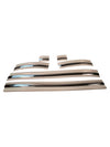 Chrome Body Molding Set - White - 1992-1997 F-Series & Bronco