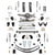 80-96 4WD F150 Mid Travel 4" "ALL IN" Combo (Front and Rear)