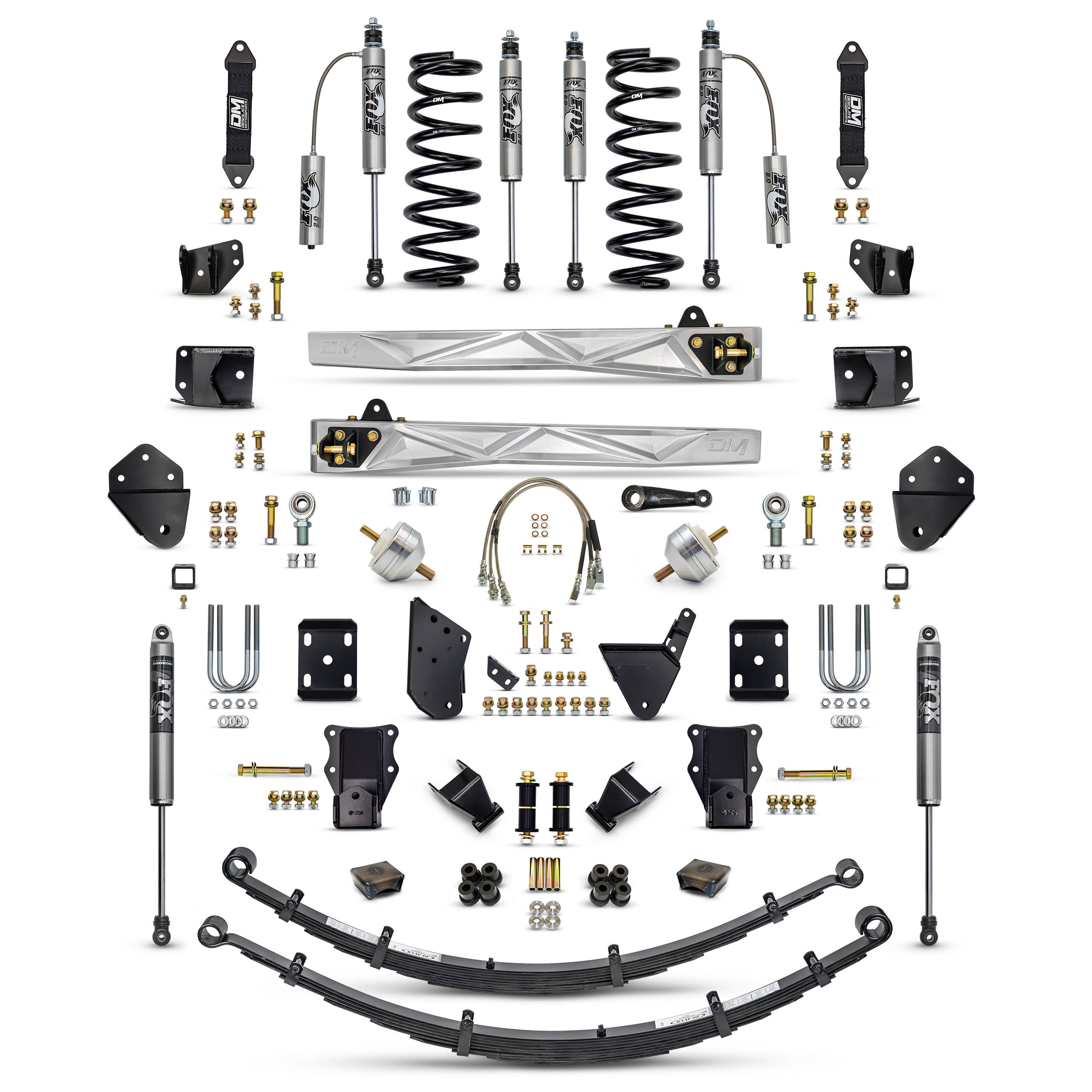 80-96 4WD F150 NBC 3.5" "BETTER" Combo (Front and Rear)