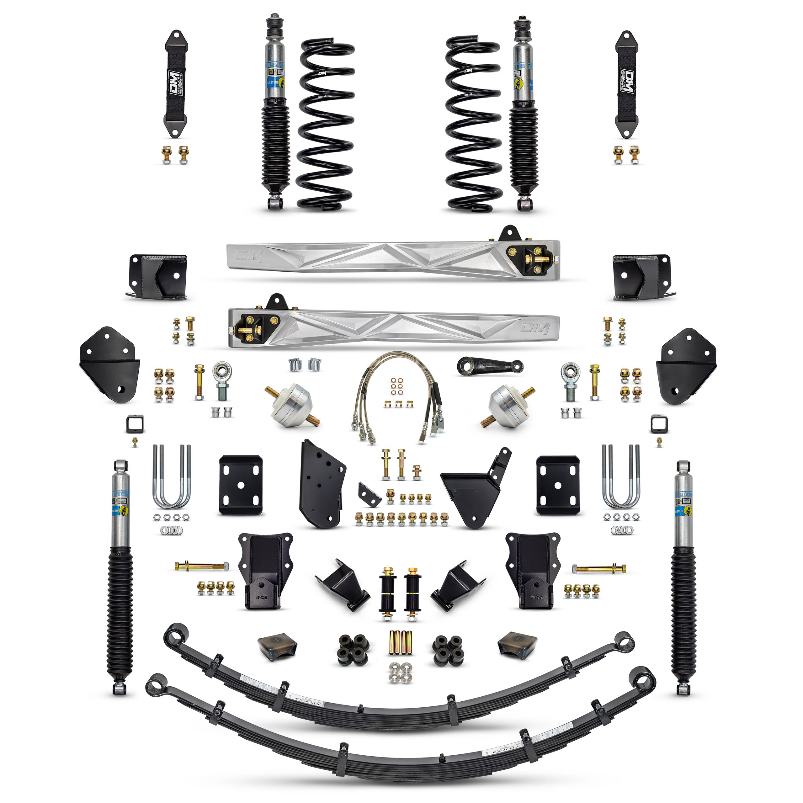 80-96 4WD F150 NBC 3.5" "BETTER" Combo (Front and Rear)