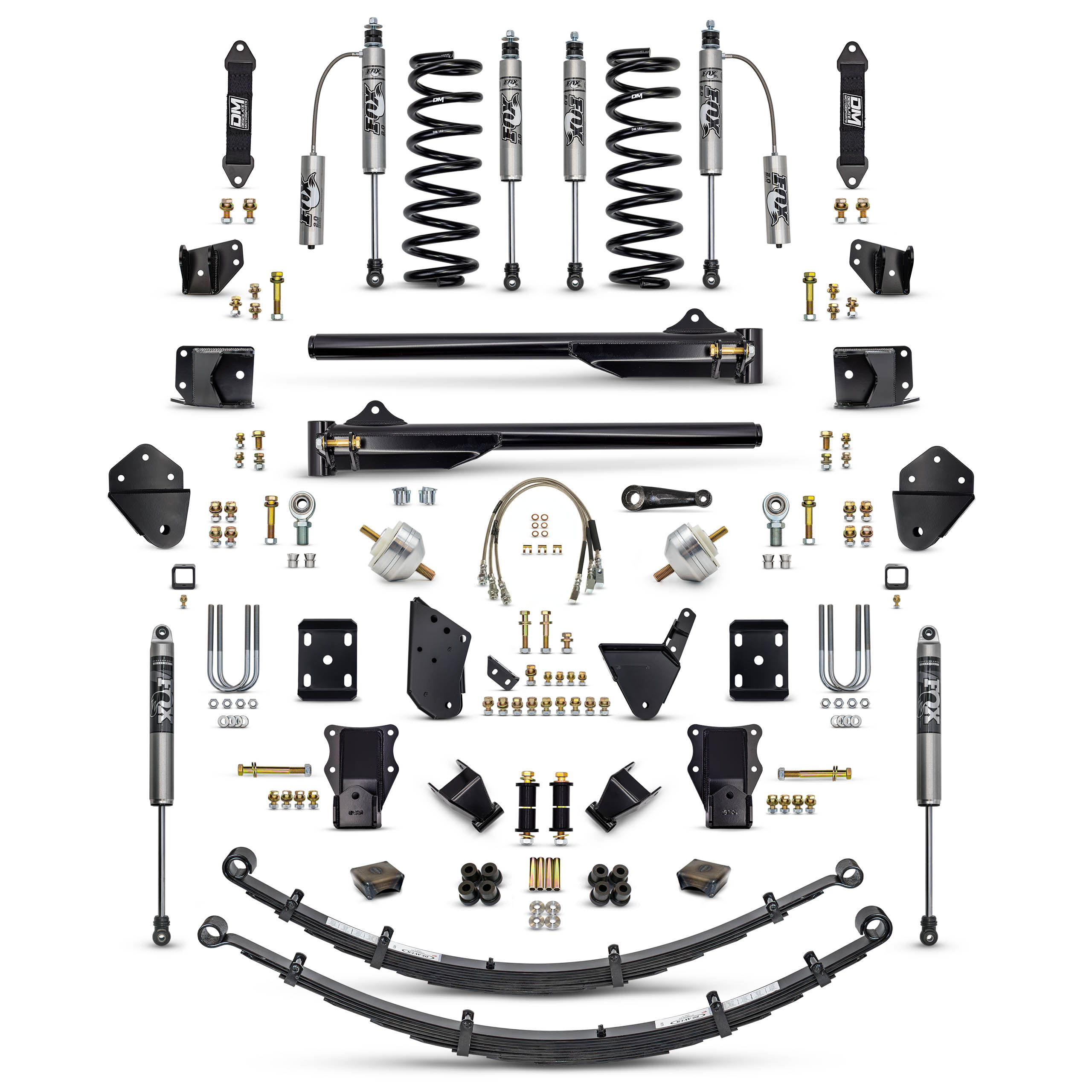 80-96 4WD F150 NBC 3.5" "BETTER" Combo (Front and Rear)