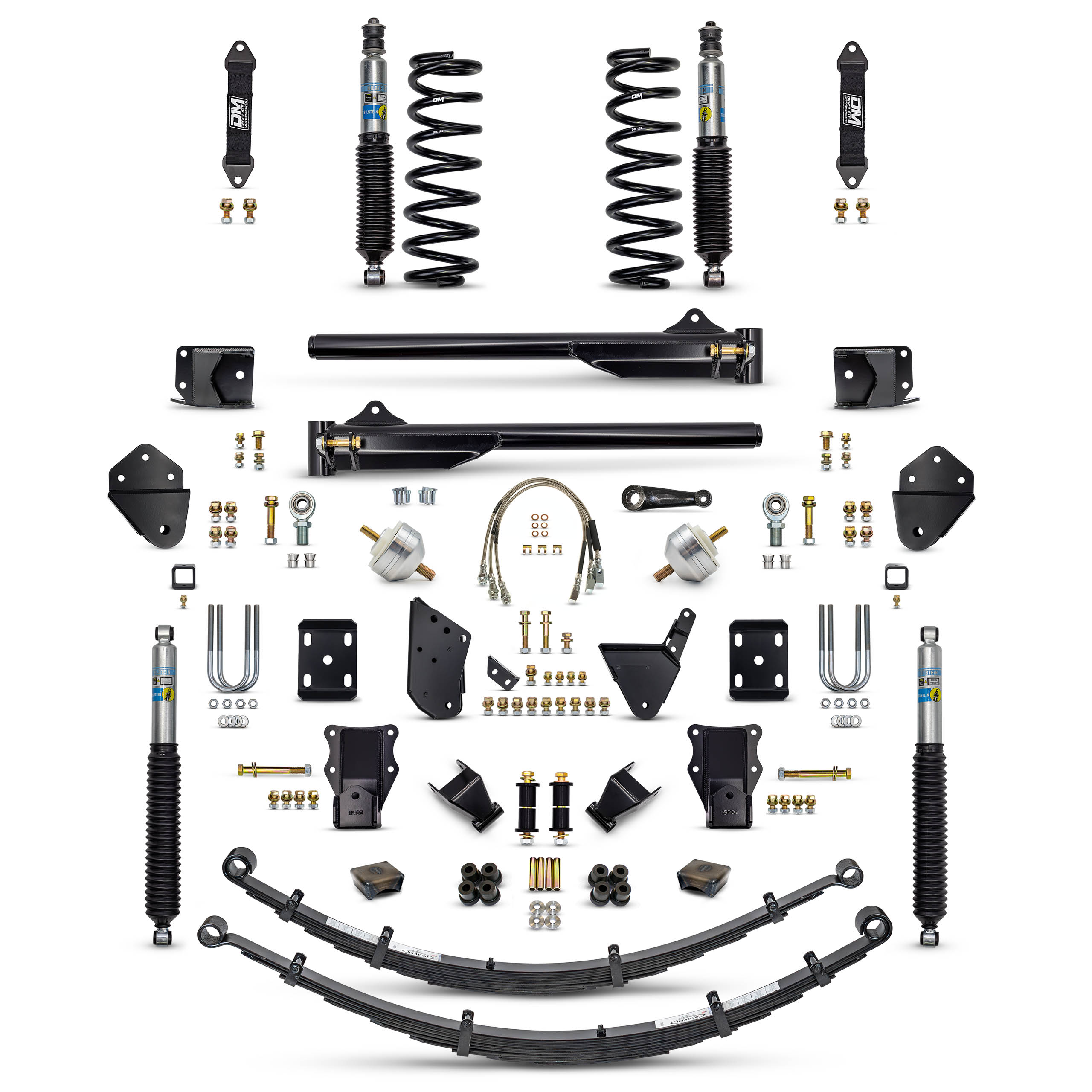 80-96 4WD F150 NBC 3.5" "BETTER" Combo (Front and Rear)