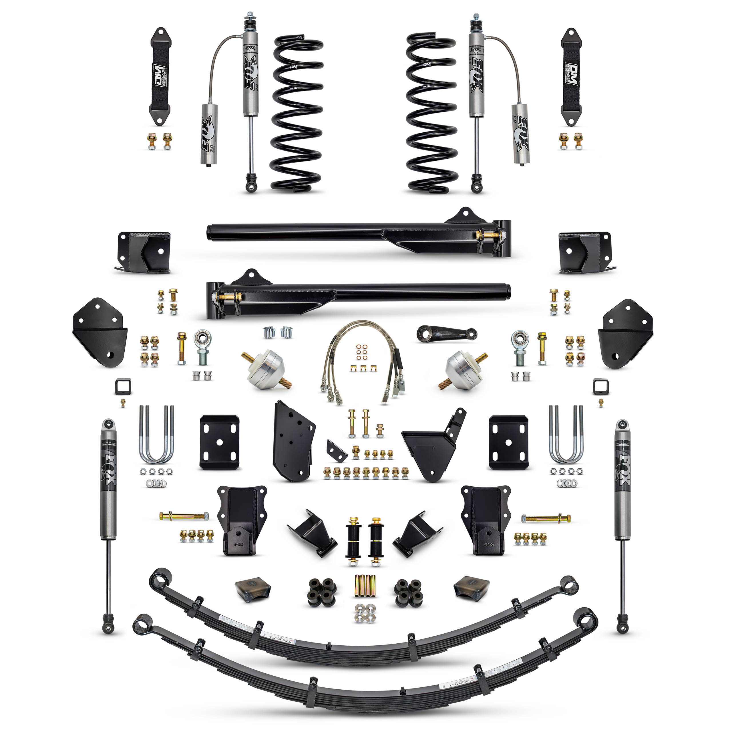 80-96 4WD F150 NBC 3.5" "BETTER" Combo (Front and Rear)
