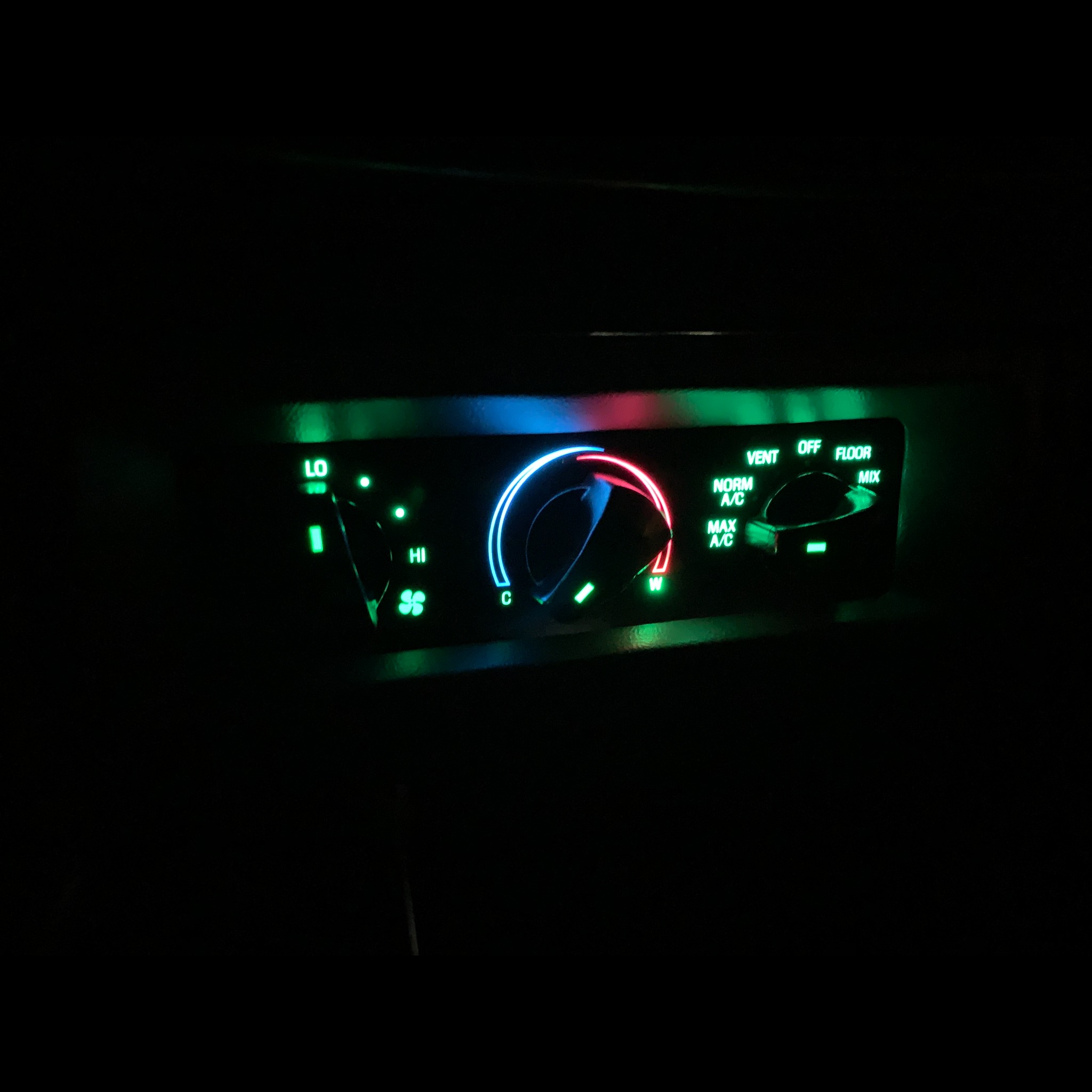 '92 - '97 OBS Ford Bronco + F-Series LED Bulb Retrofit Kit (Gauges + Climate ONLY)