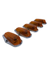 (1973-1997) Ford Fseries Complete Performance Amber Chrome Cab Light Kit