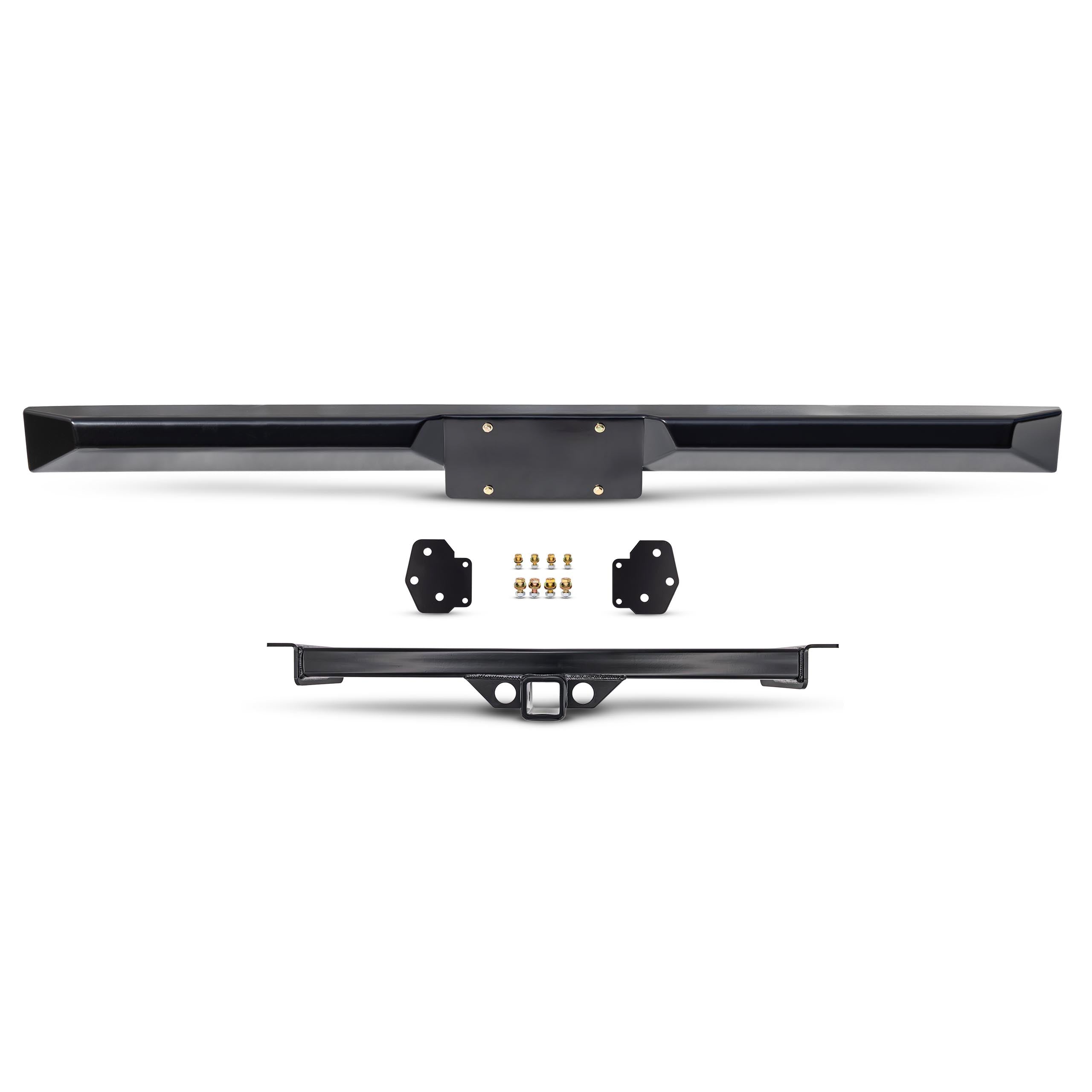 80-96 Bronco Plate Rear Bumper