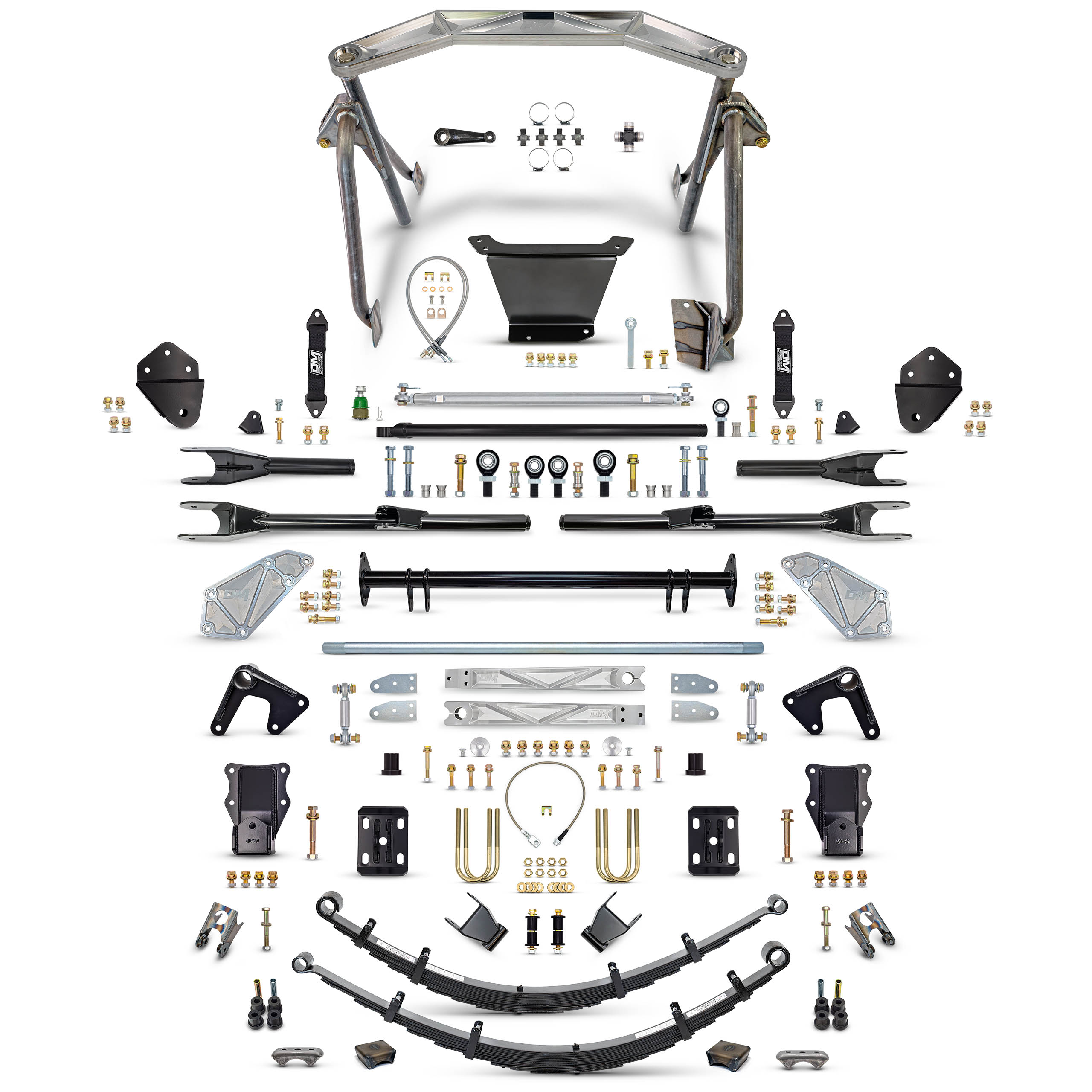 80-96 Bronco Long Travel "Super Duty" Conversion Kit Front and Rear