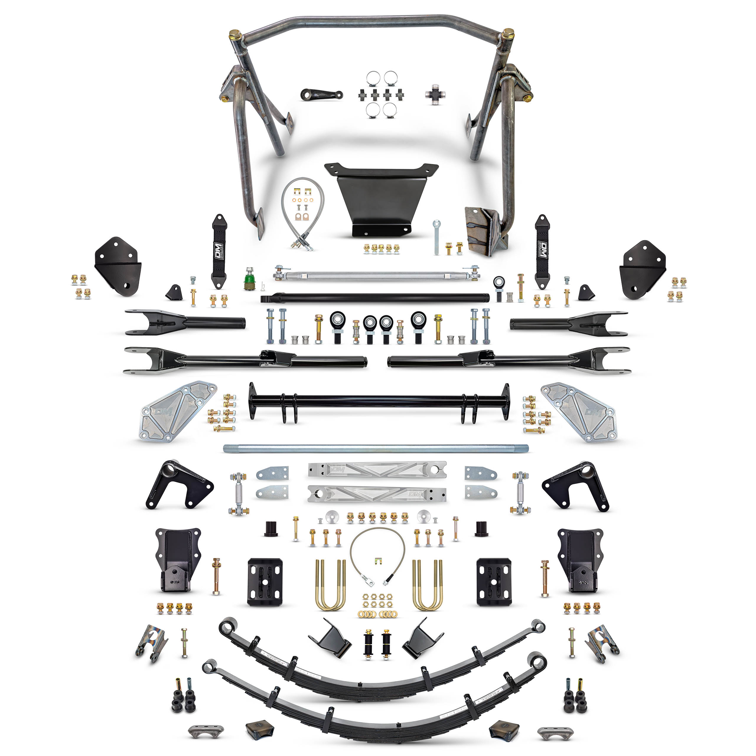 80-96 Bronco Long Travel "Super Duty" Conversion Kit Front and Rear