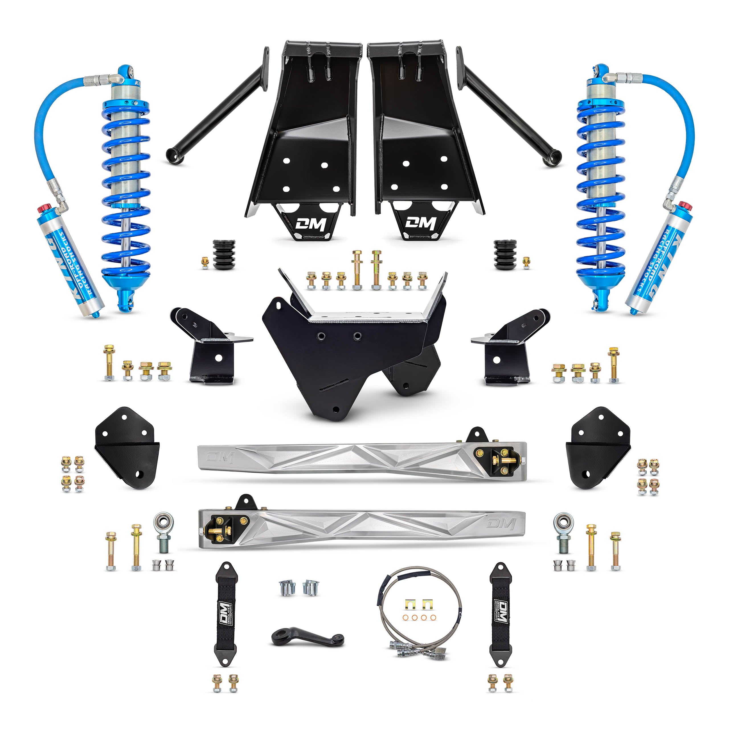 80-97 4WD F250 D50 TTB Coil Over Conversion (BOLT ON) Front Only