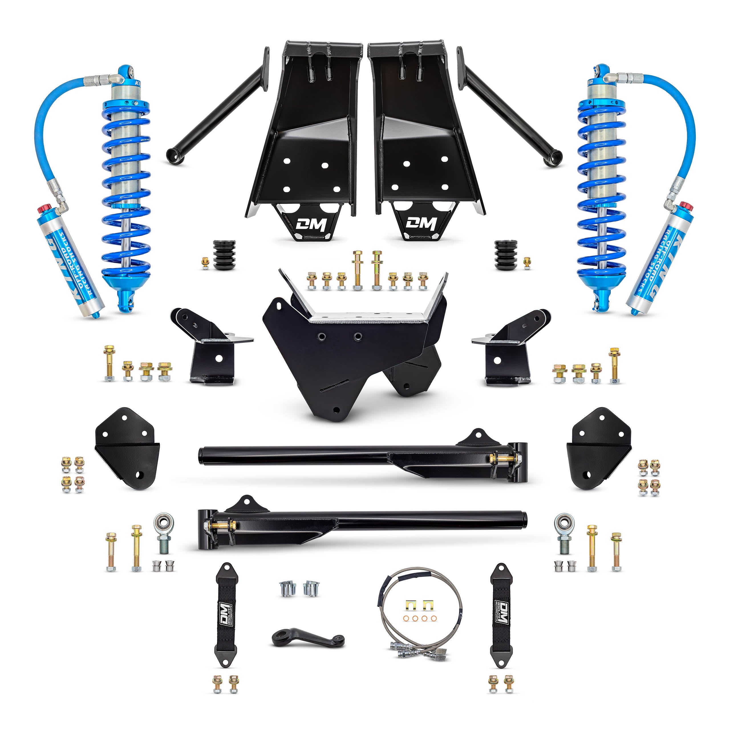 80-97 4WD F250 D50 TTB Coil Over Conversion (BOLT ON) Front Only