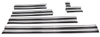 Chrome Body Molding Set - Black - 1992-1997 F-Series & Bronco