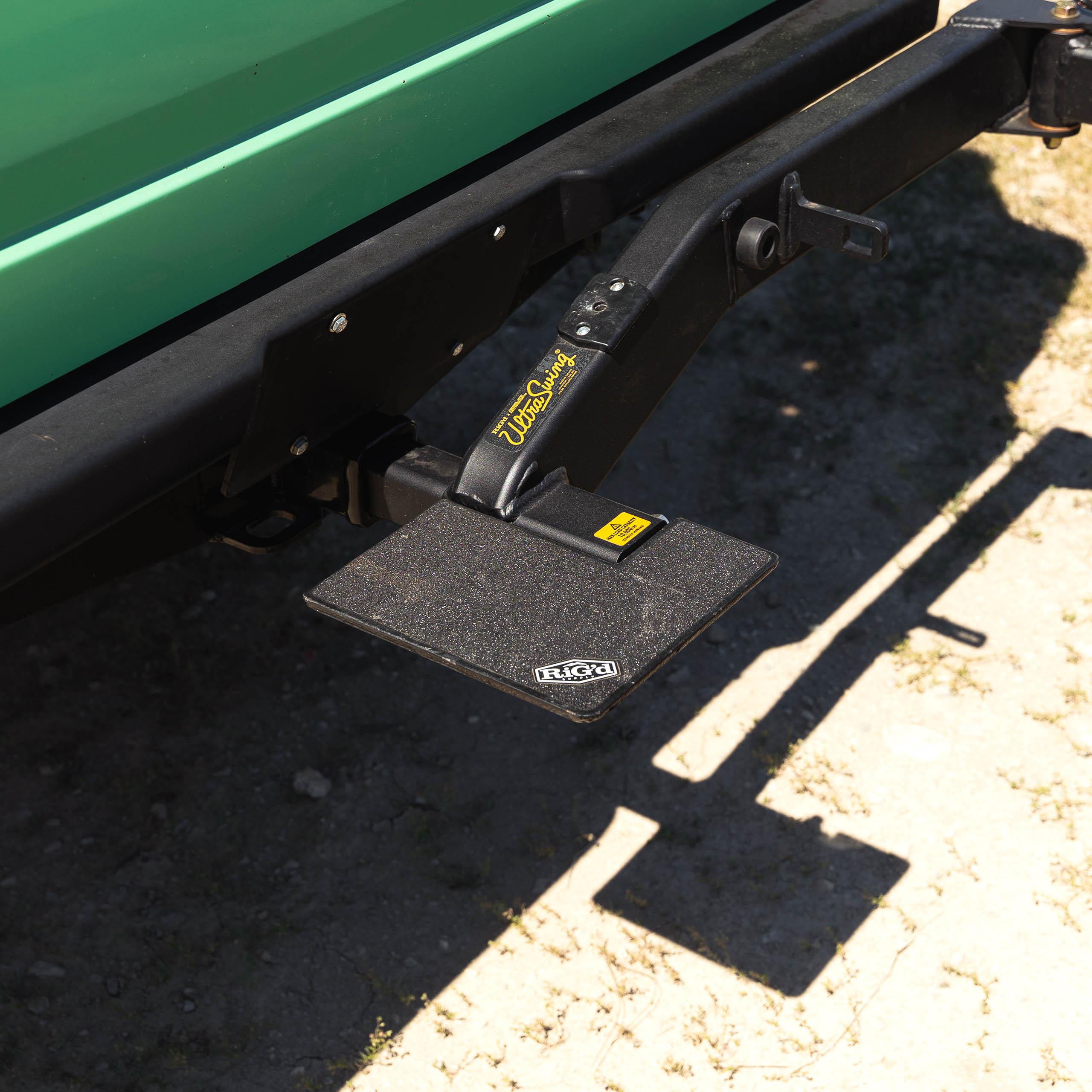 UltraSwing® Mega-Fit DESOLATE MOTORSPORTS SPEC High Clearance Spare Tire Hitch Mount